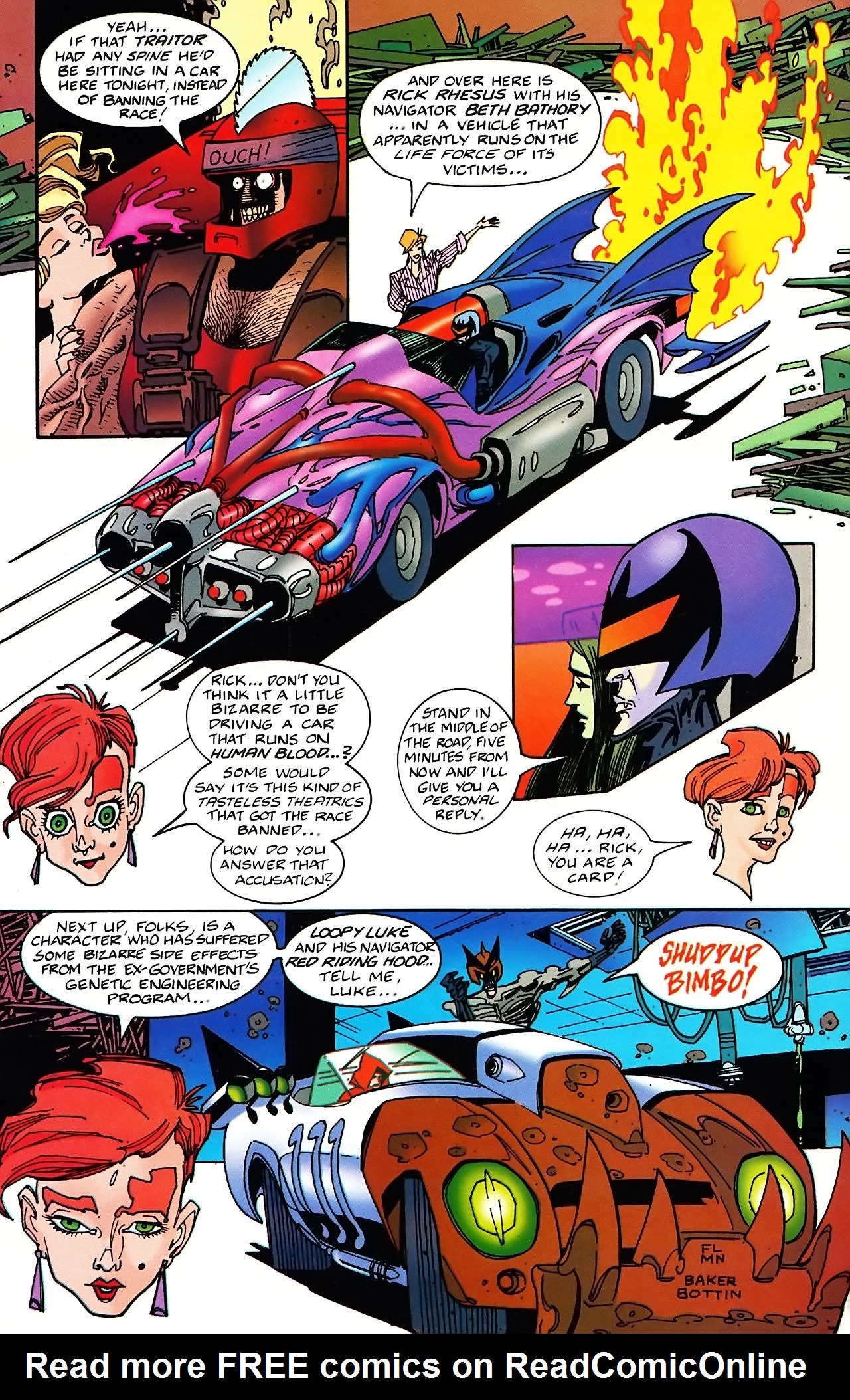 Read online Death Race 2020 comic -  Issue #1 - 15