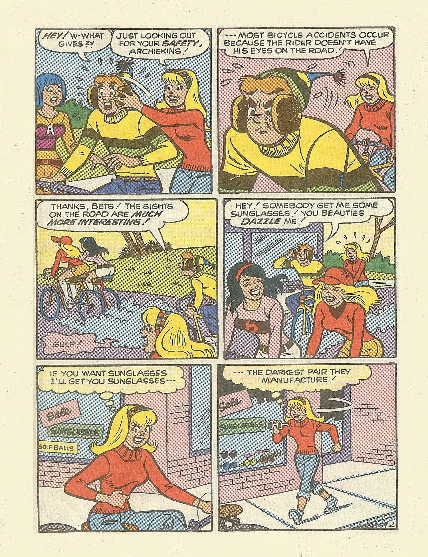 Read online Betty and Veronica Digest Magazine comic -  Issue #55 - 73