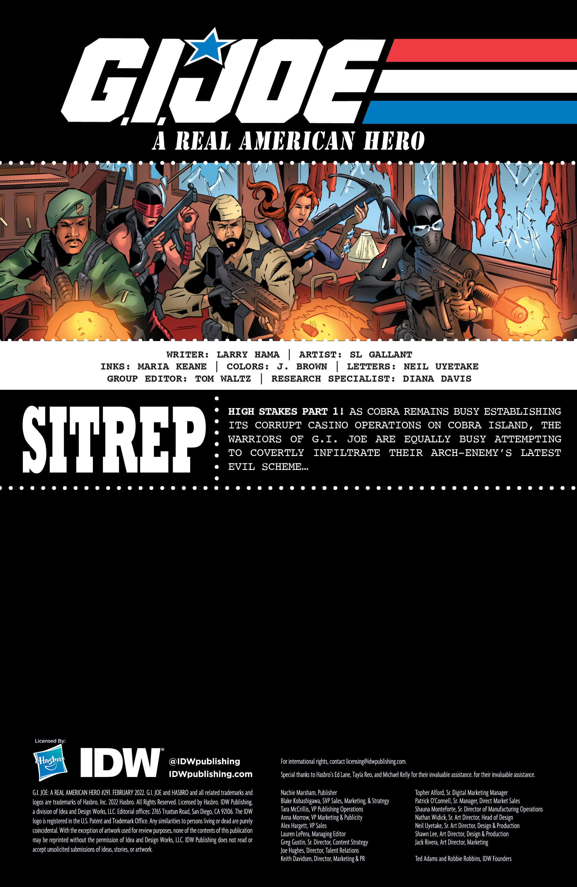 Read online G.I. Joe: A Real American Hero comic -  Issue #291 - 2