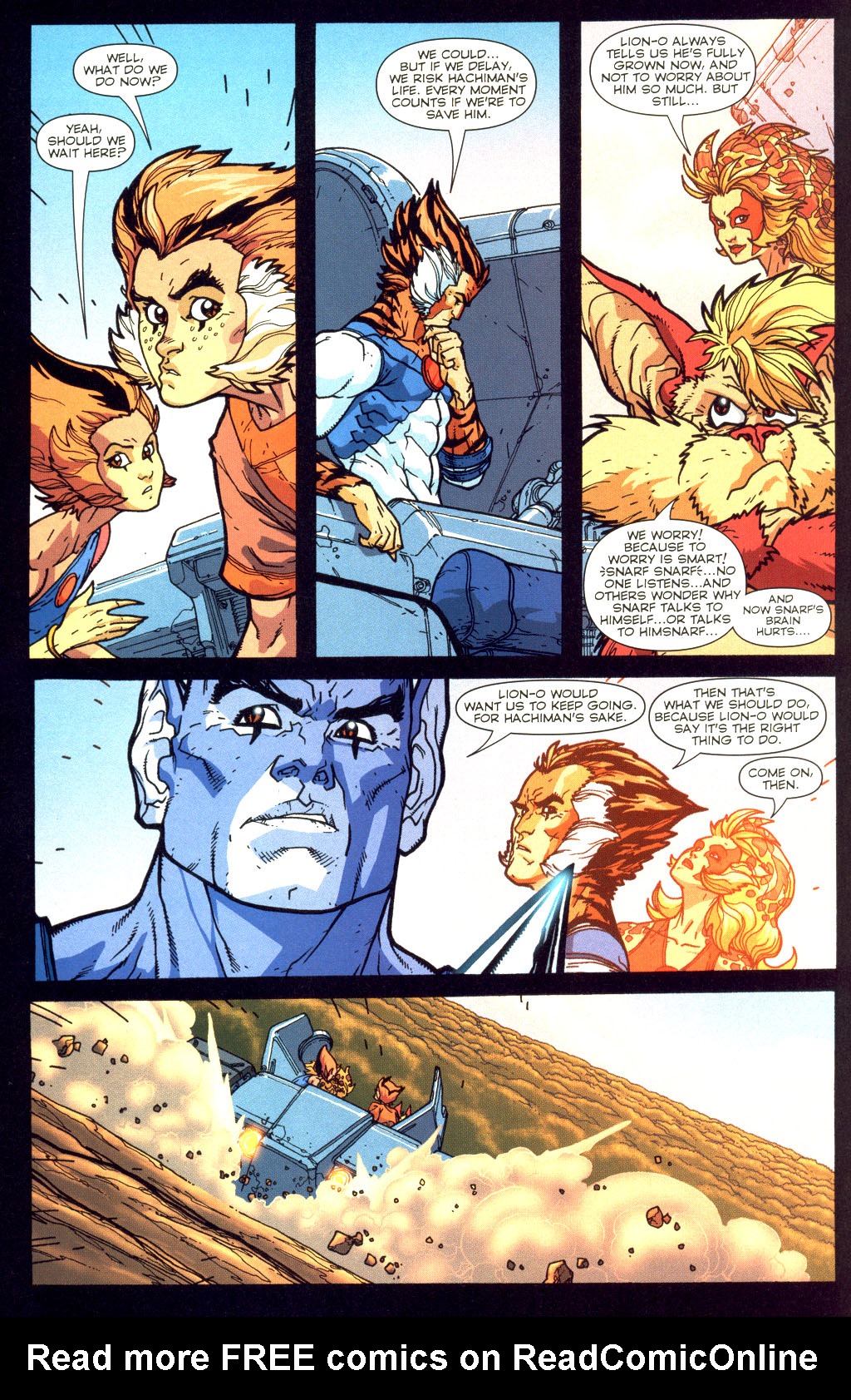 Read online ThunderCats: HammerHand's Revenge comic -  Issue #1 - 21