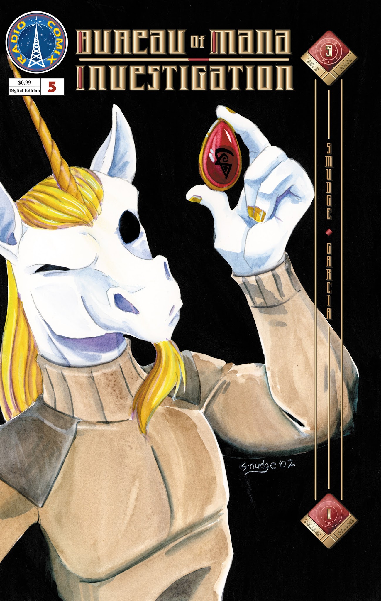 Read online Bureau of Mana Investigation comic -  Issue #5 - 1