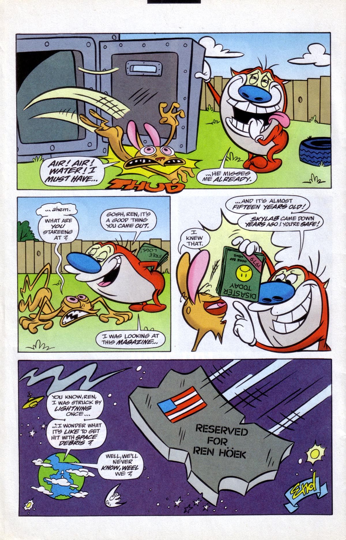 Read online The Ren & Stimpy Show comic -  Issue #21 - 23