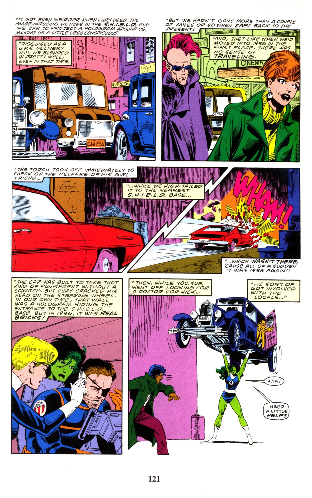 Read online Fantastic Four Visionaries: John Byrne comic -  Issue # TPB 8 - 122