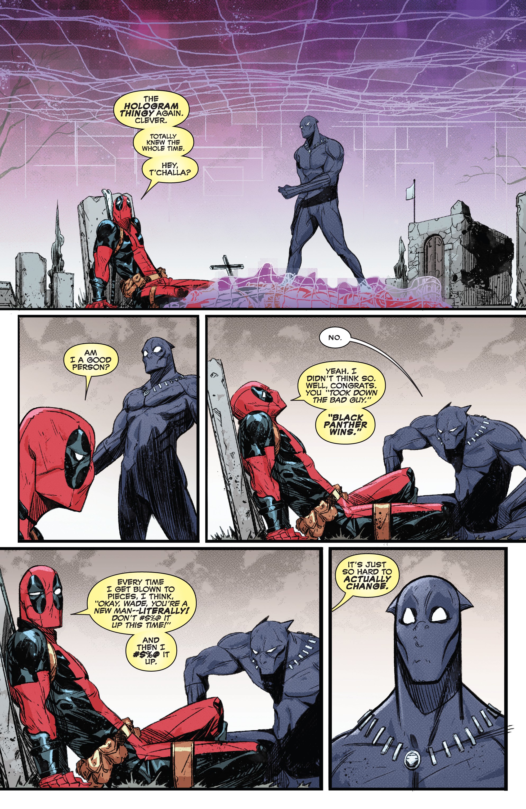 Read online Black Panther vs Deadpool comic -  Issue #5 - 19