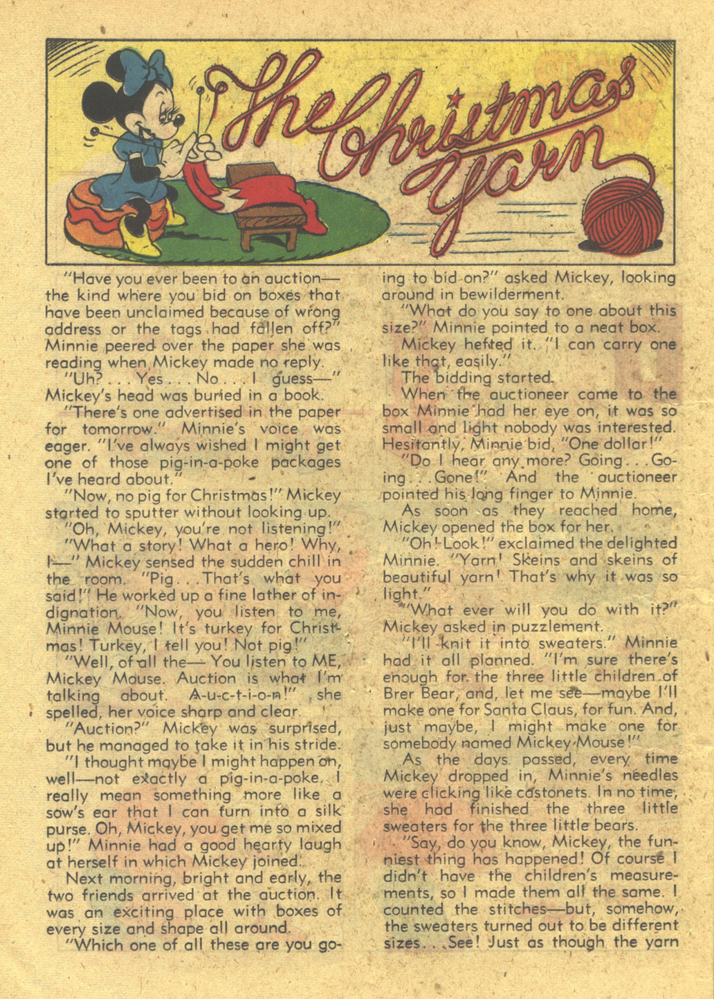 Read online Walt Disney's Comics and Stories comic -  Issue #124 - 34