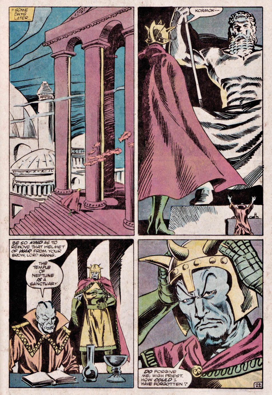 Read online What If? (1977) comic -  Issue #41 - The Sub-mariner had saved Atlantis from its destiny - 22