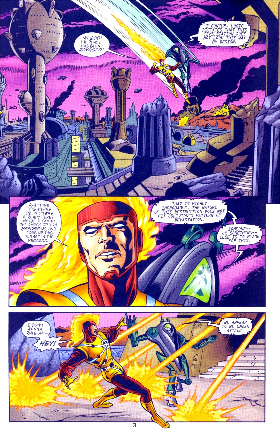Read online Green Lantern/Firestorm comic -  Issue # Full - 4