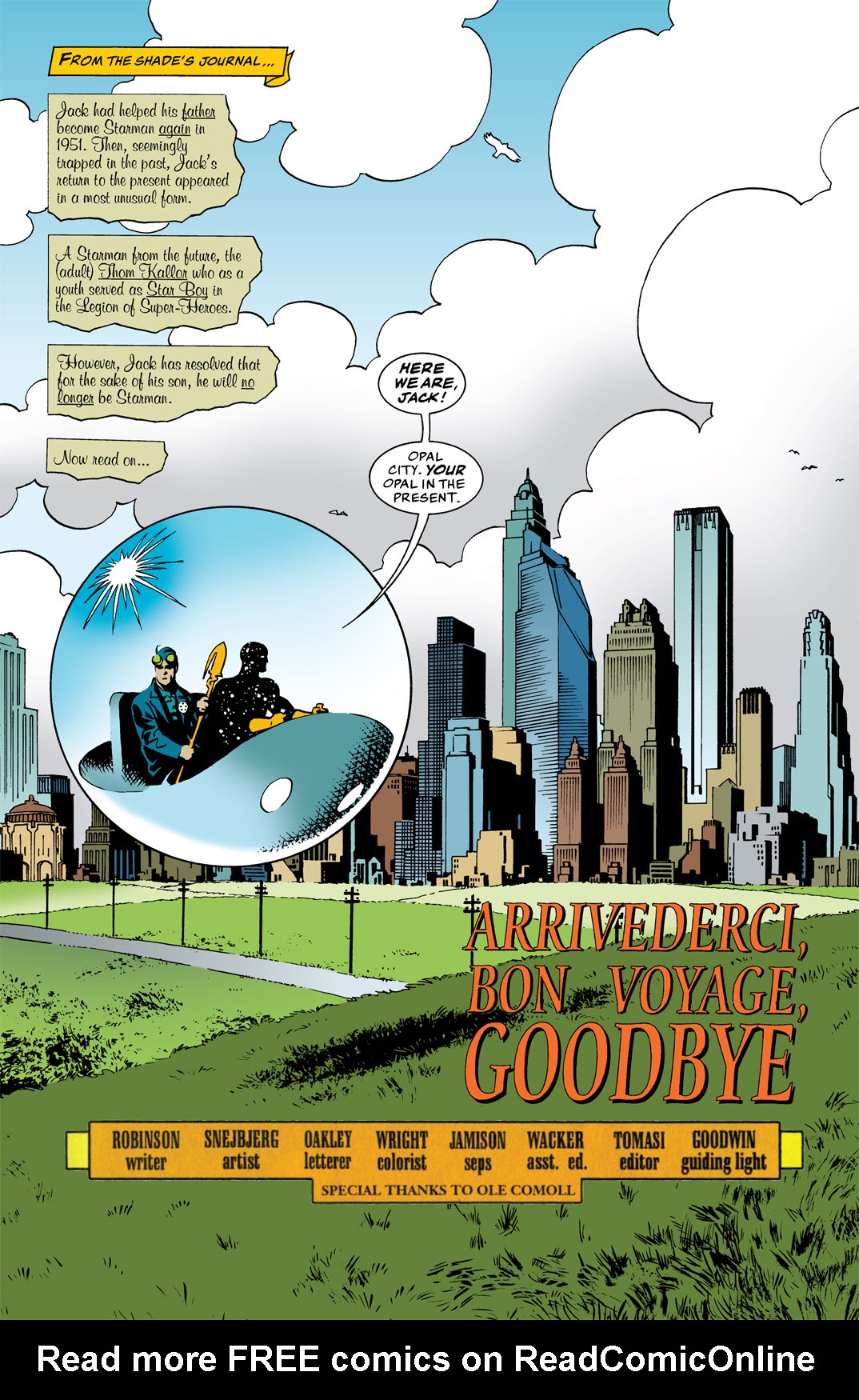Read online Starman (1994) comic -  Issue #80 - 2