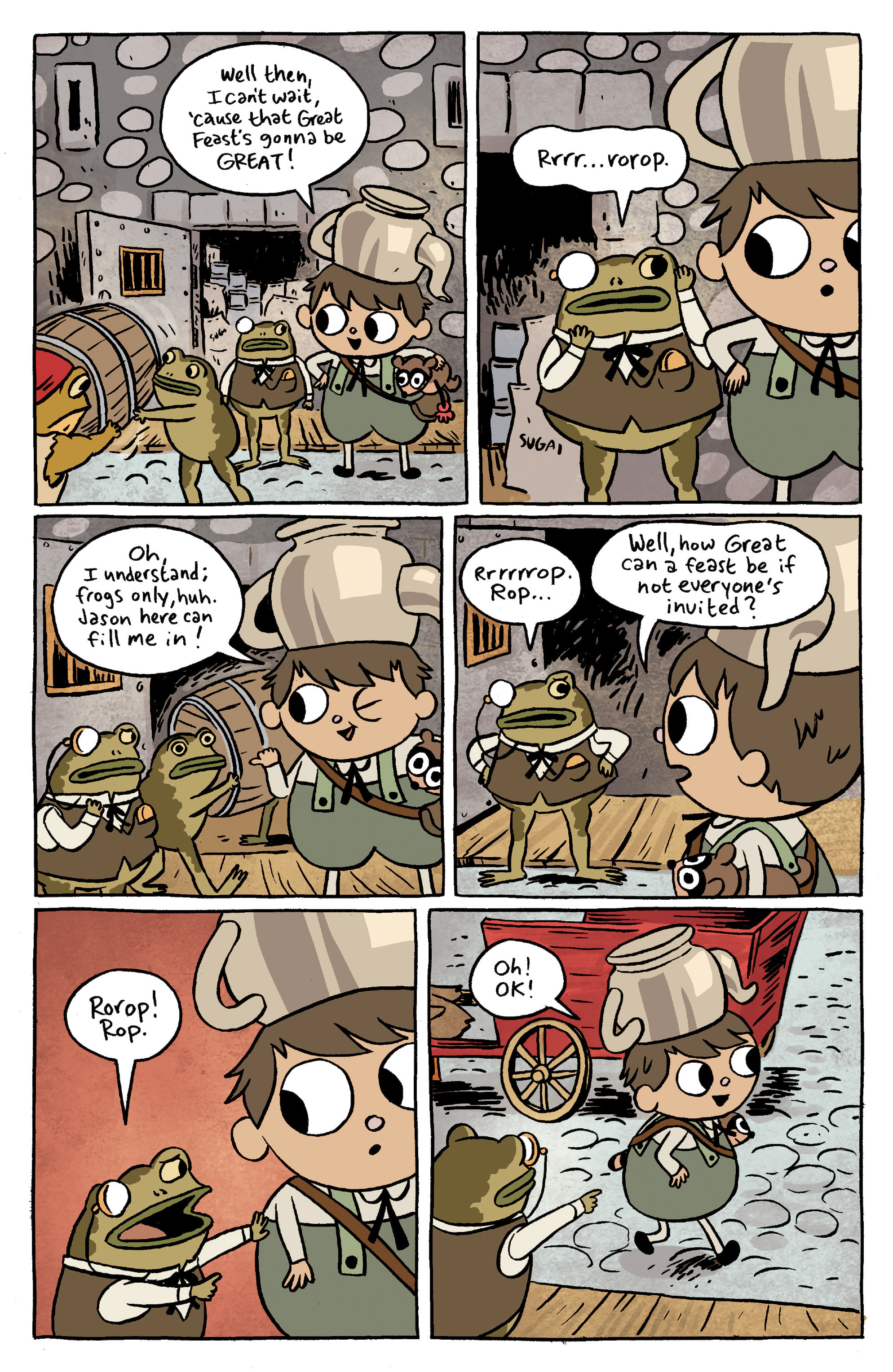 Read online Over the Garden Wall (2016) comic -  Issue #12 - 10
