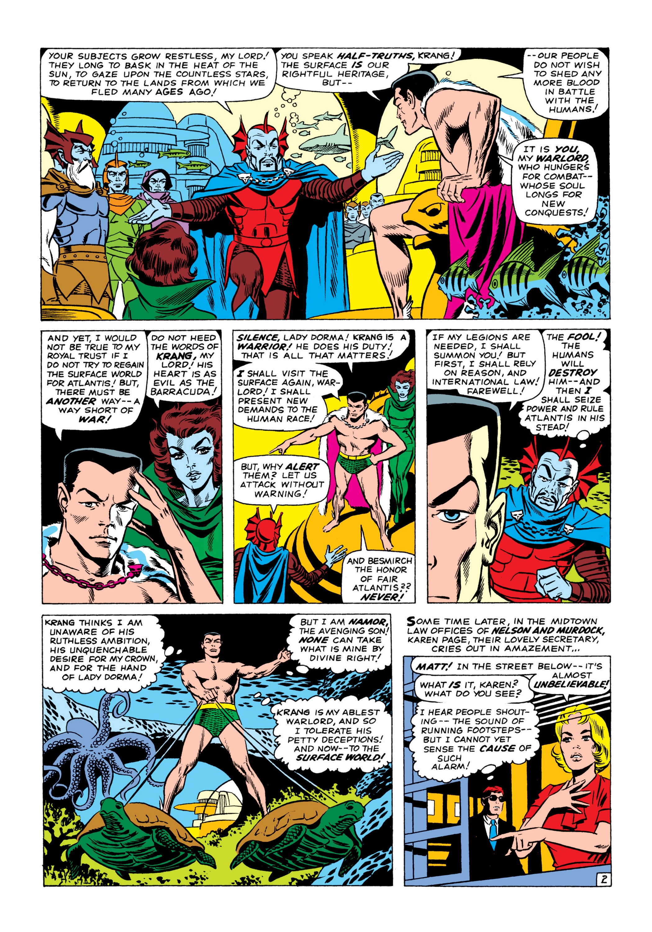 Read online Marvel Masterworks: The Sub-Mariner comic -  Issue # TPB 1 (Part 1) - 8