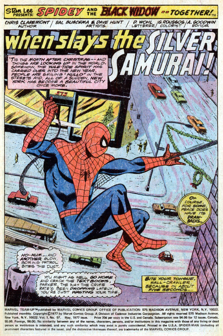 Read online Marvel Team-Up (1972) comic -  Issue #57 - 2