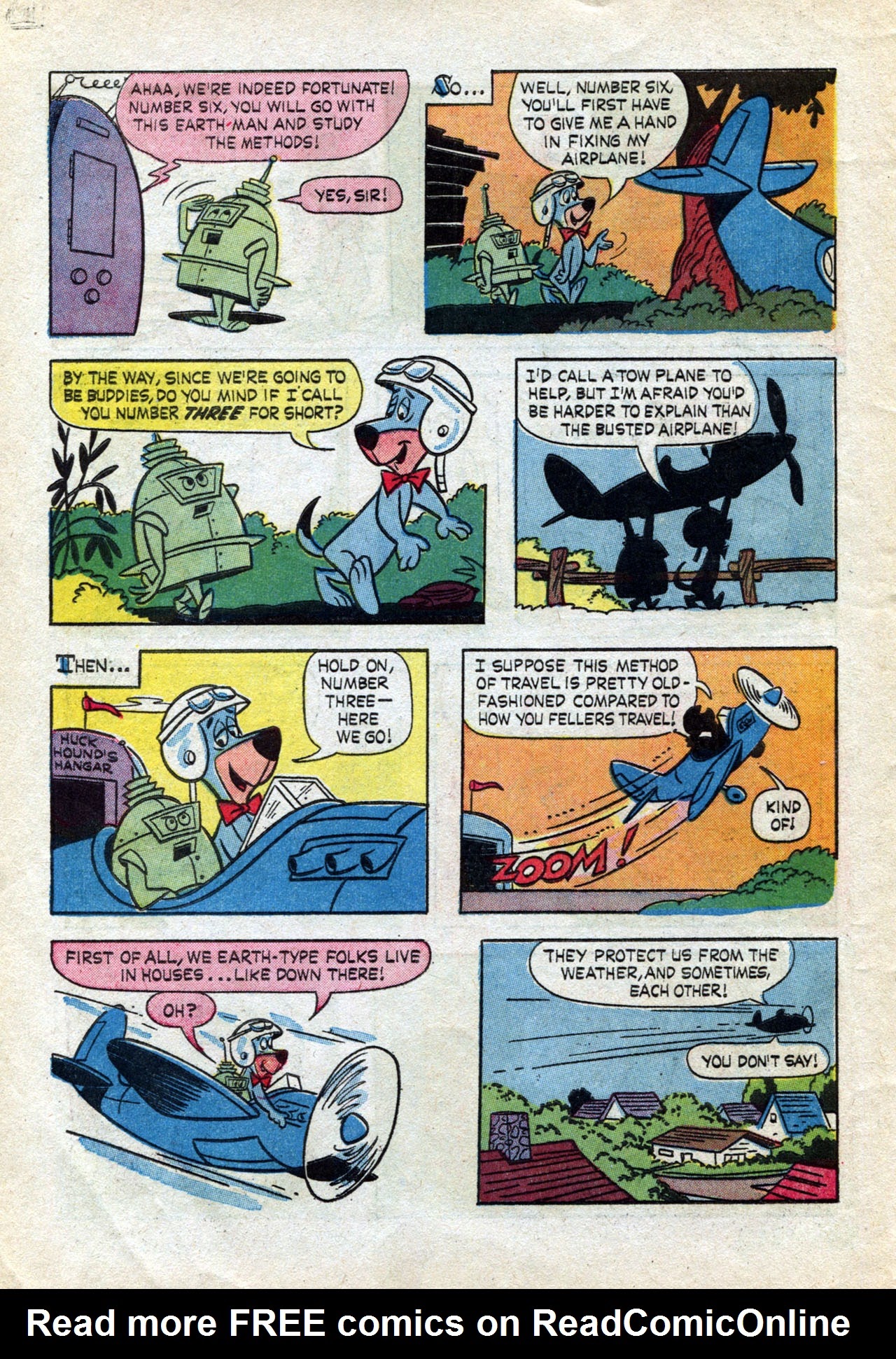 Read online Huckleberry Hound (1960) comic -  Issue #25 - 6
