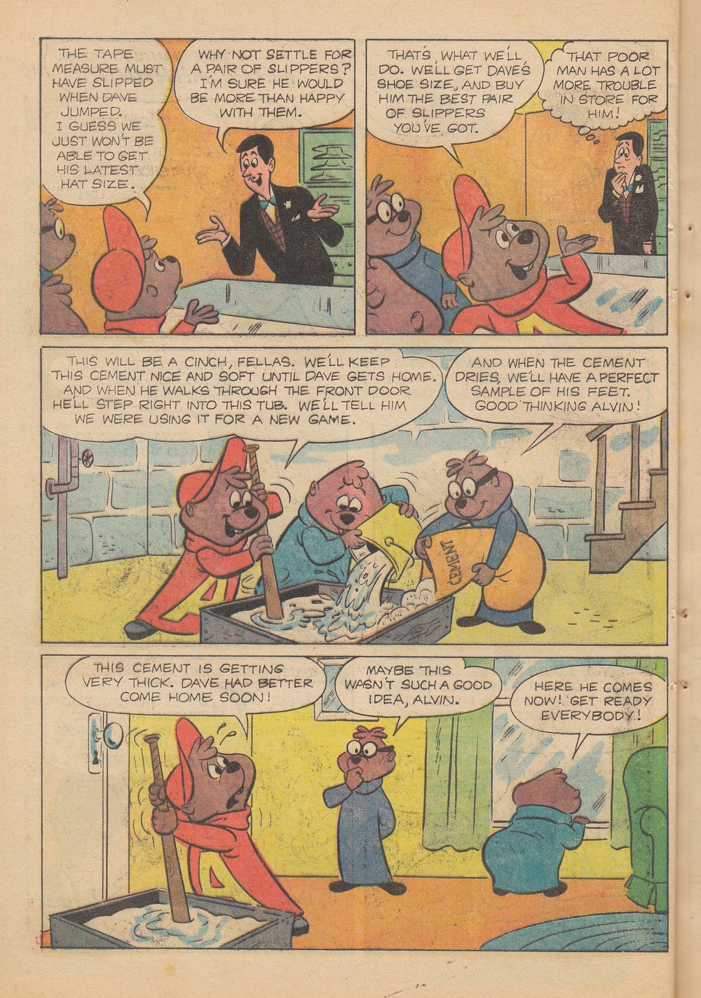 Read online Alvin and His Pals in Merry Christmas with Clyde Crashcup and Leonardo comic -  Issue # Full - 28