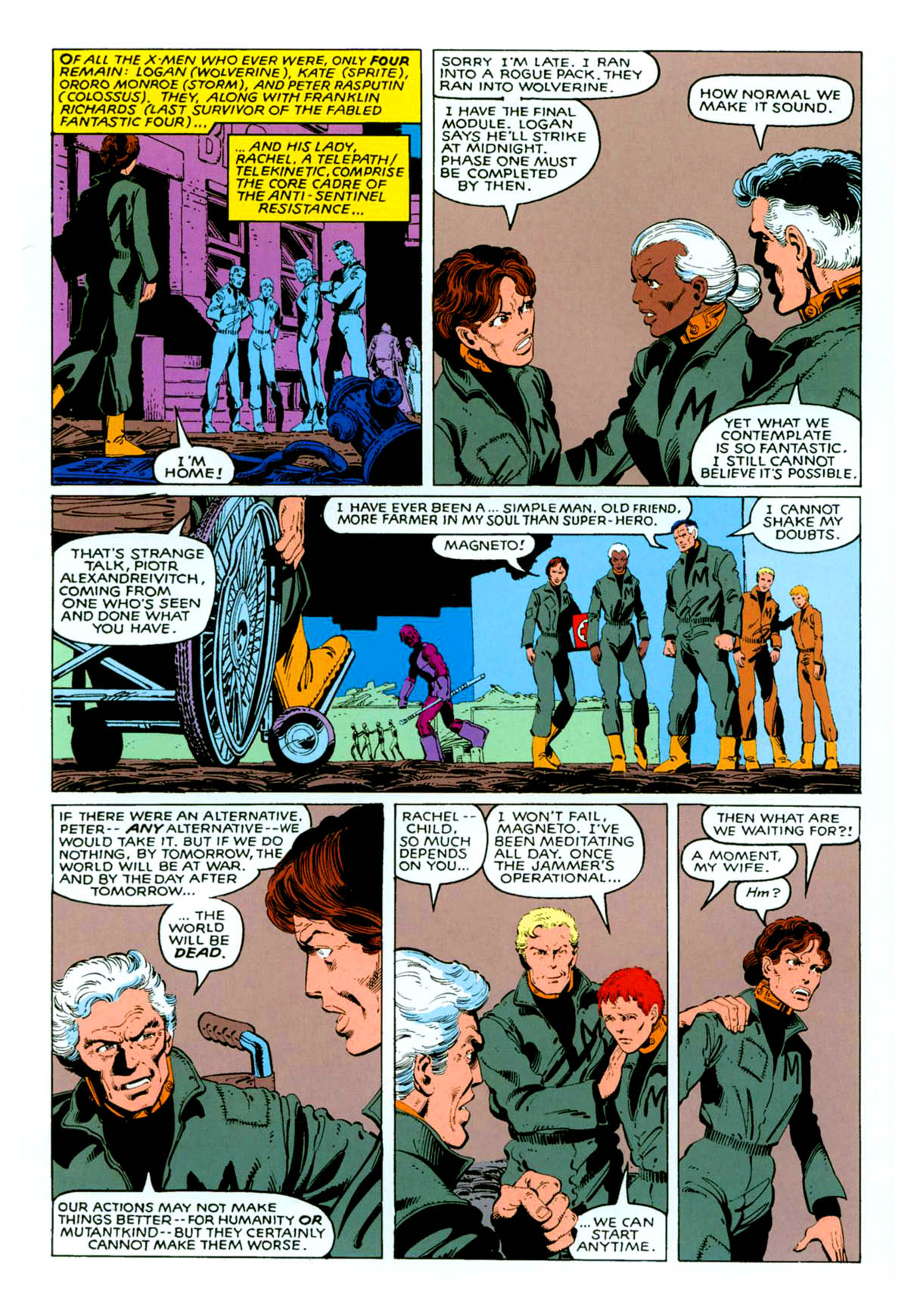 Read online X-Men: Days of Future Past comic -  Issue # TPB - 109
