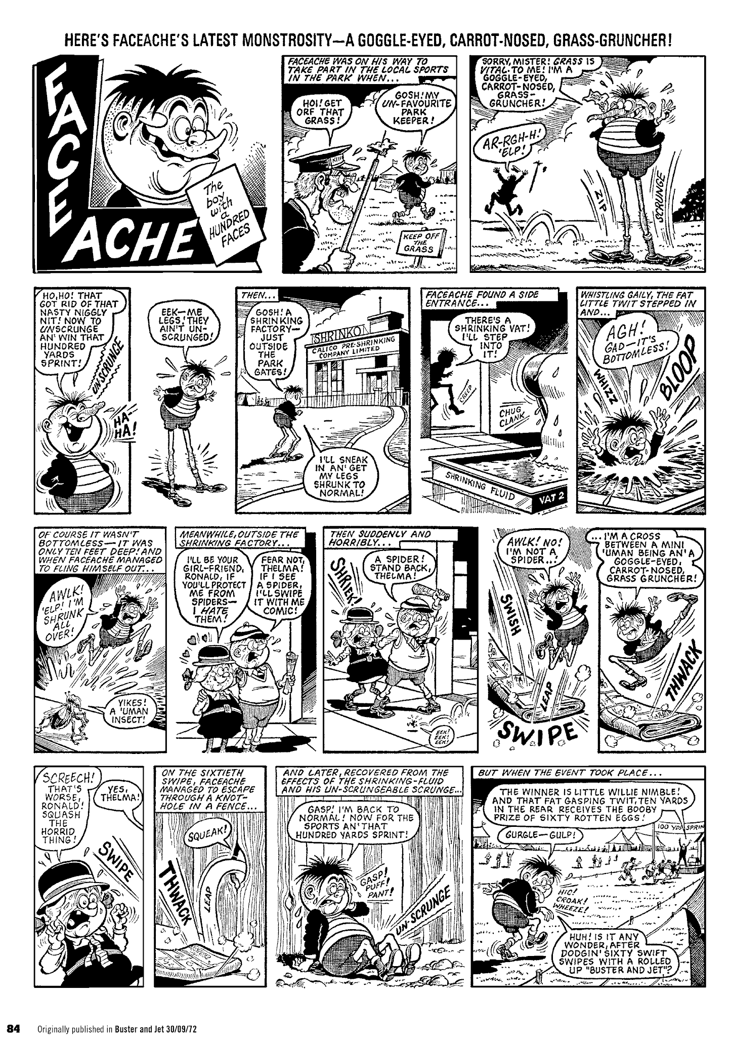 Read online Faceache: The First Hundred Scrunges comic -  Issue # TPB 1 - 86