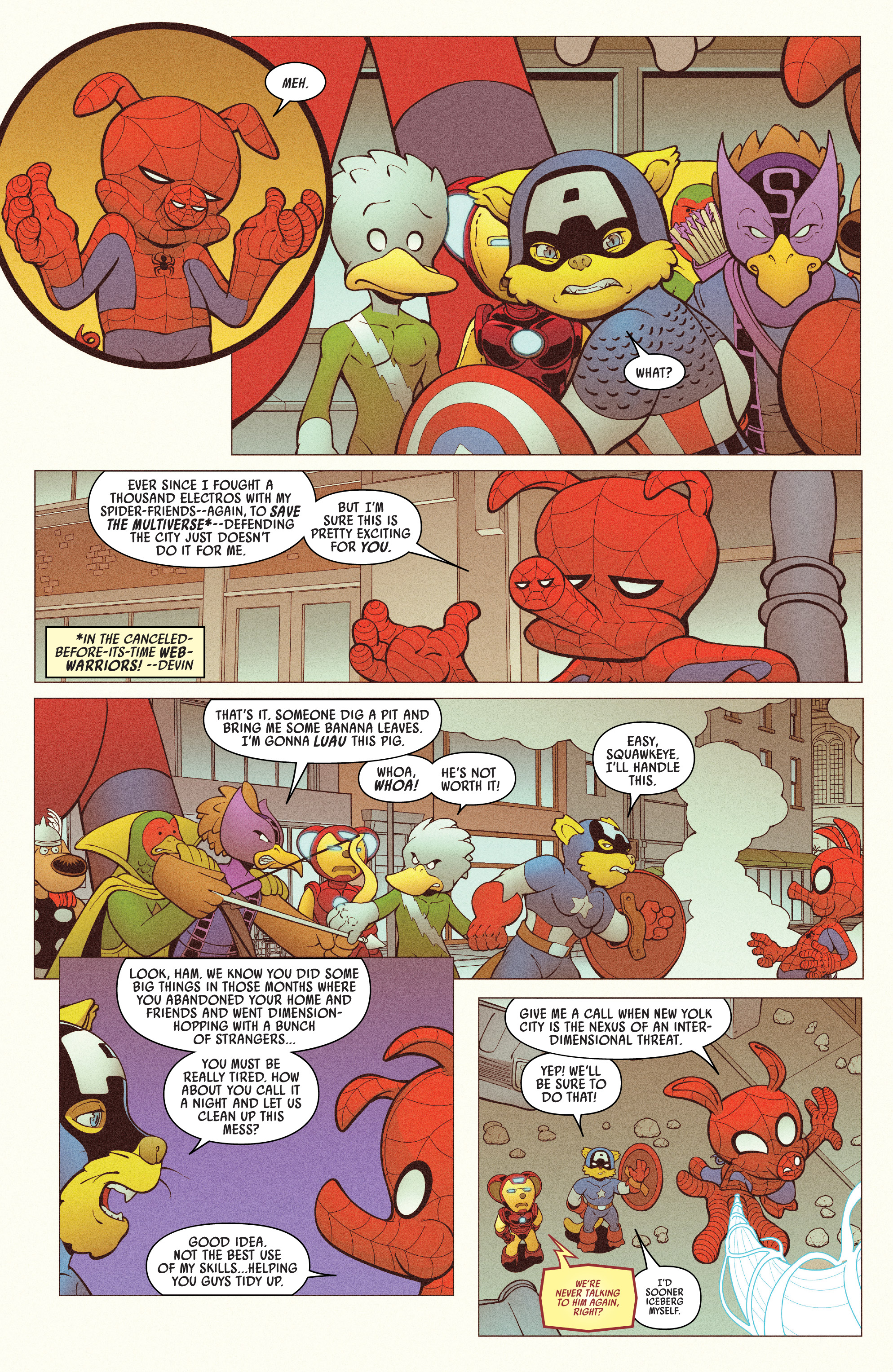 Read online Spider-Ham comic -  Issue #1 - 12