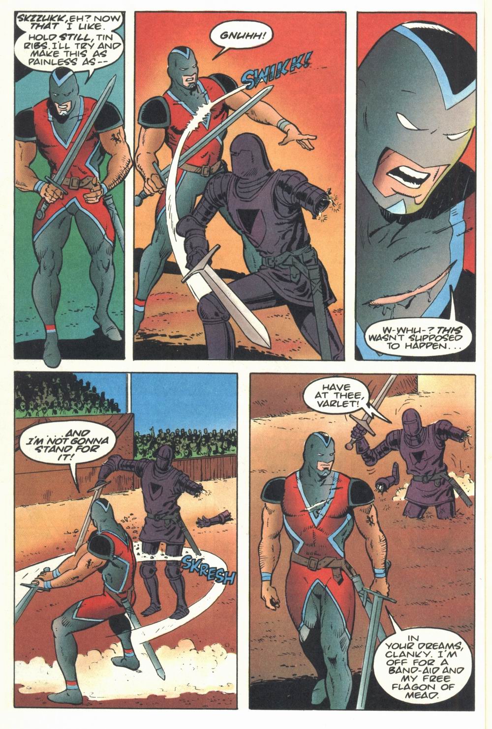 Read online Knights of Pendragon comic -  Issue #1 - 12