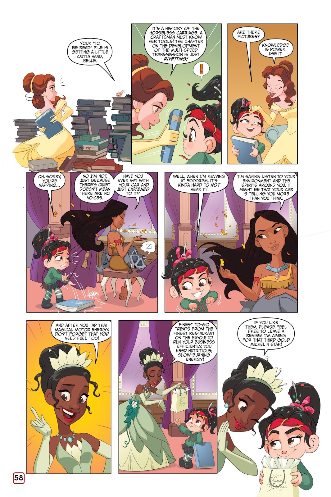 Disney Ralph Breaks the Internet: Click Start- Select-Your-Story Adventure issue Full - Page 55