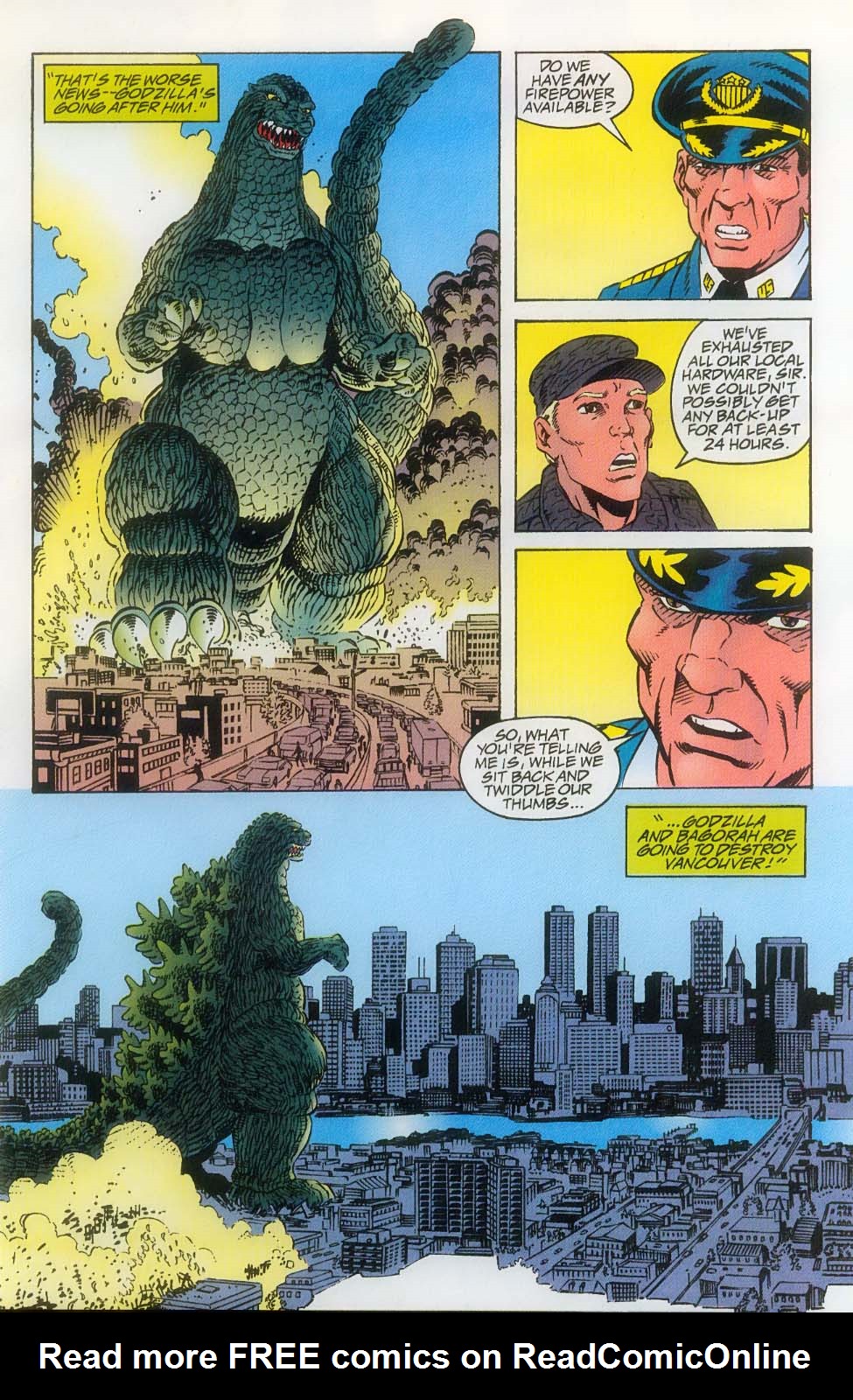 Read online Godzilla (1995) comic -  Issue #4 - 13