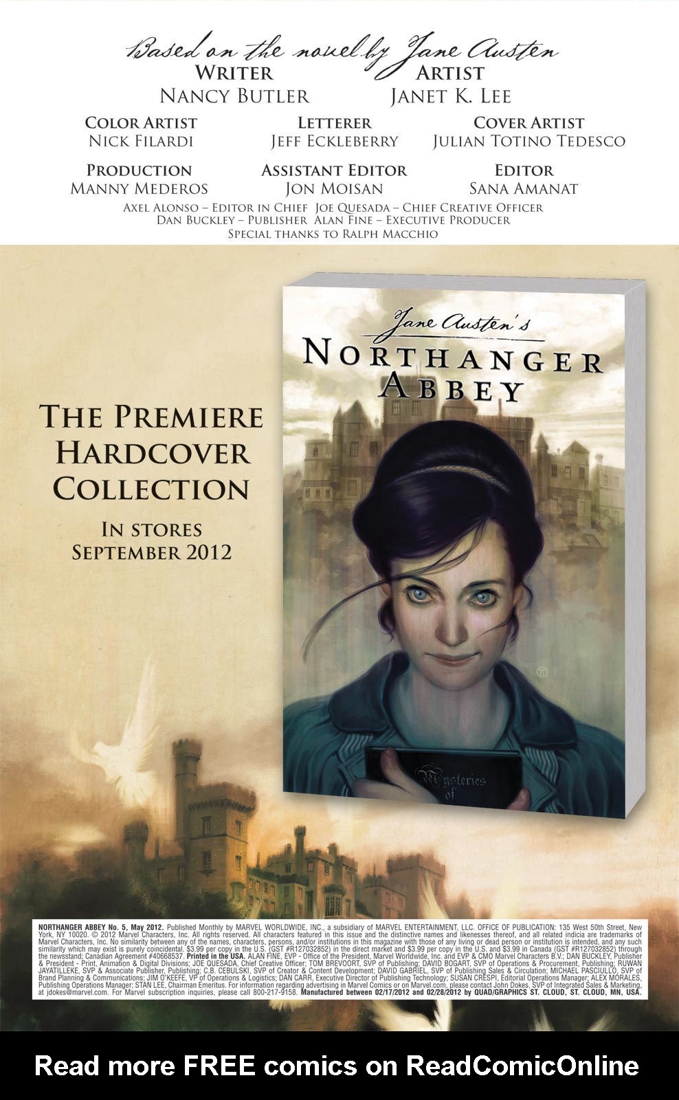 Read online Northanger Abbey comic -  Issue #5 - 23
