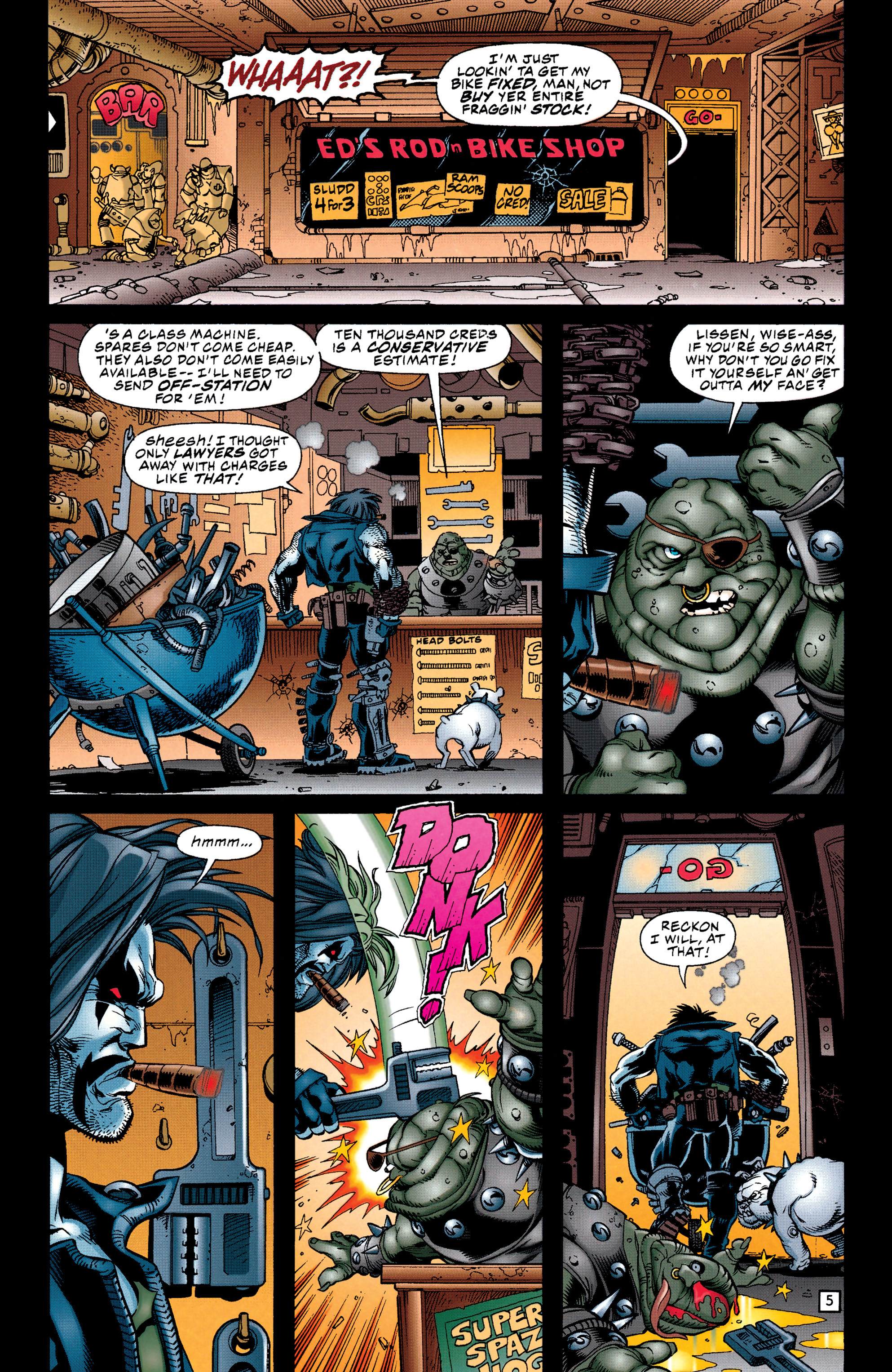 Read online Lobo (1993) comic -  Issue #12 - 6