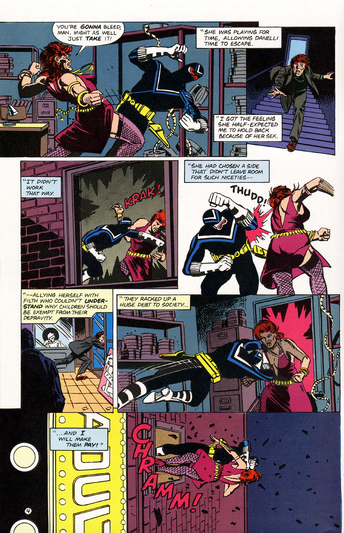 Read online Vigilante (1983) comic -  Issue #40 - 6