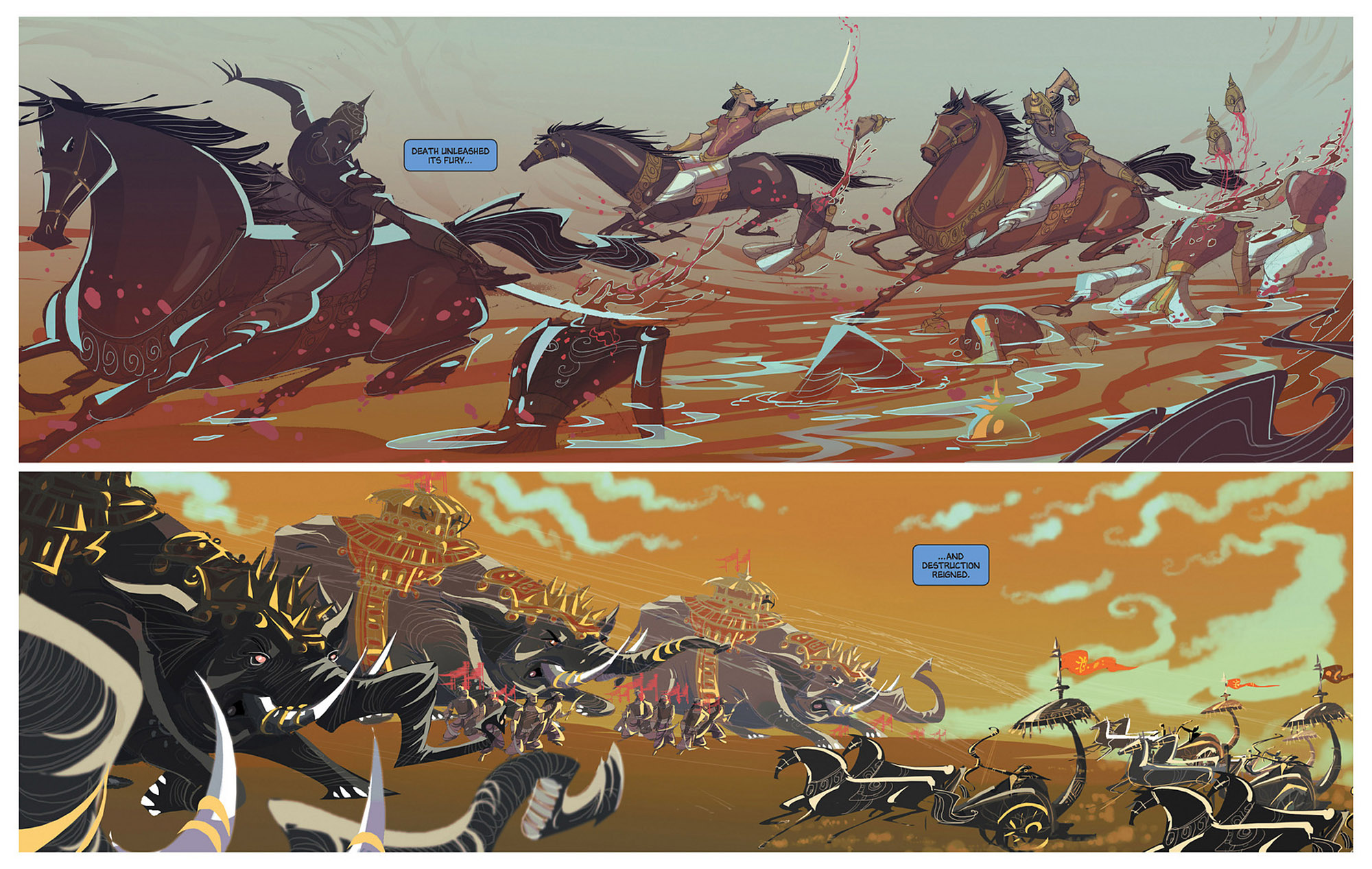Read online Krishna: A Journey Within comic -  Issue # TPB (Part 2) - 45