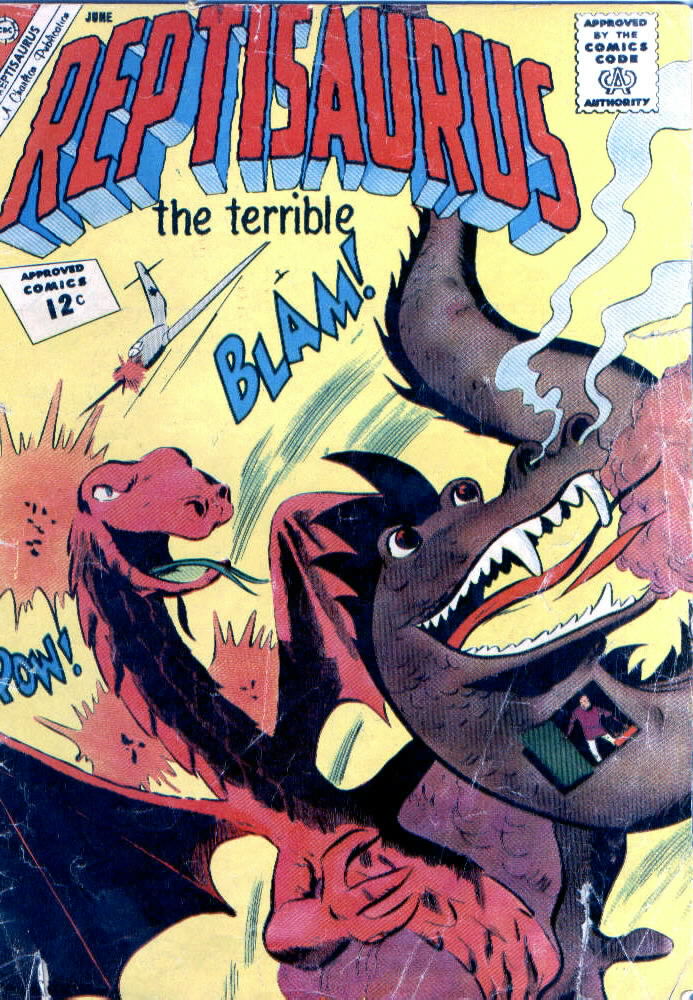 Read online Reptisaurus comic -  Issue #5 - 1
