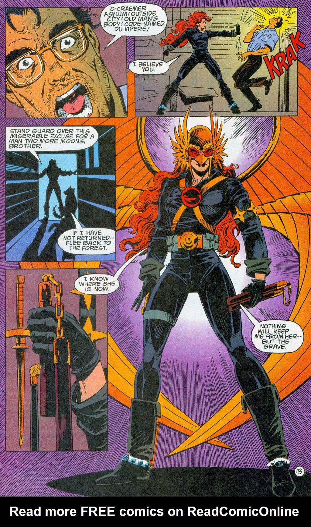 Hawkman (1993) Issue #4 #7 - English 14