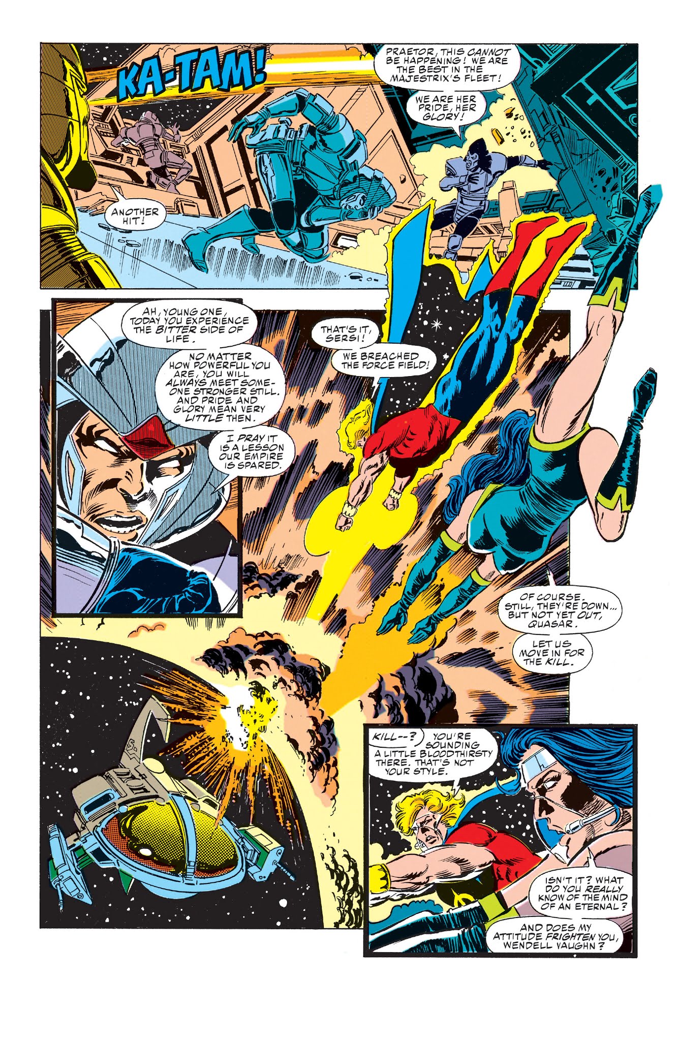Read online Avengers: Galactic Storm comic -  Issue # TPB 1 (Part 2) - 5