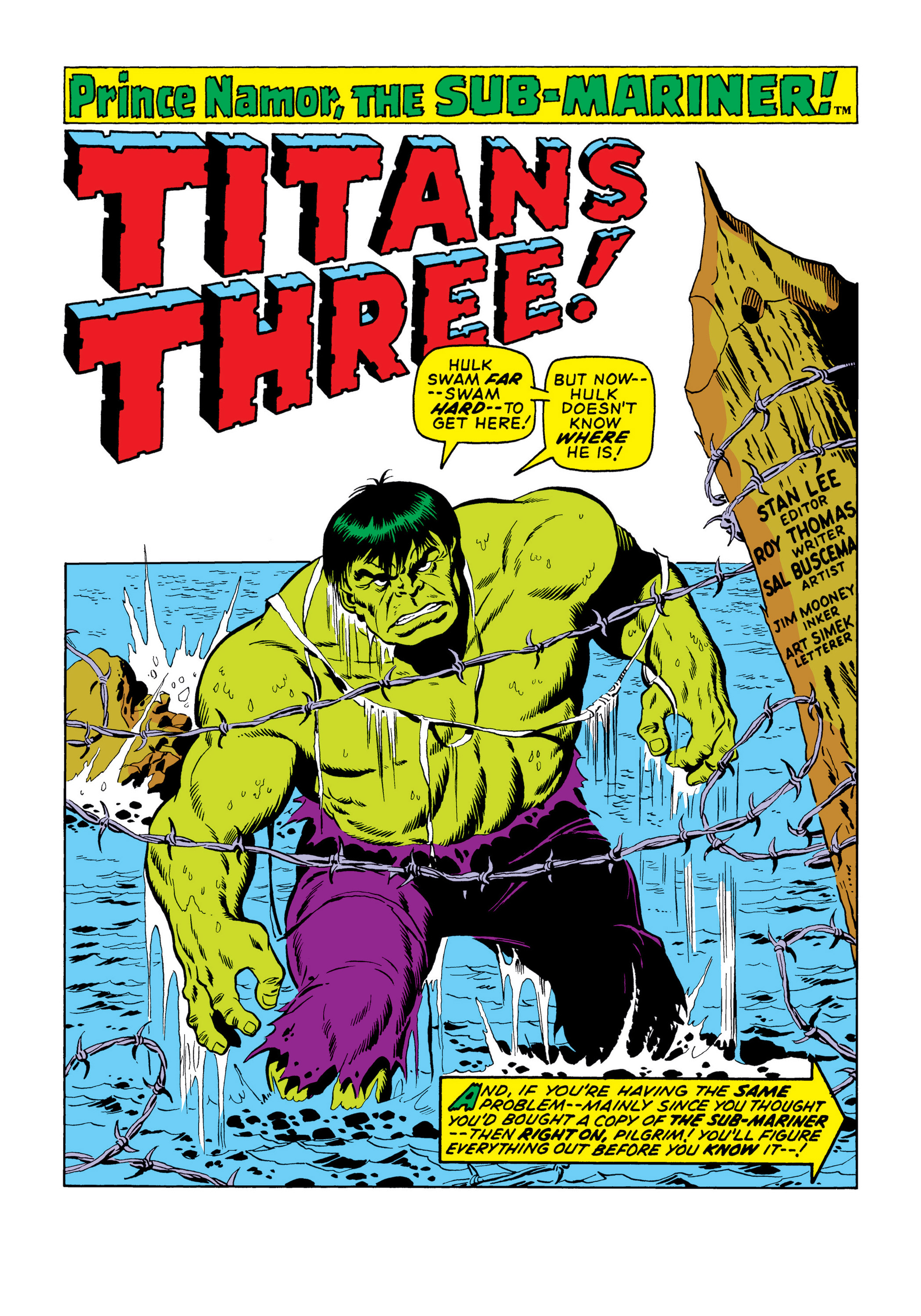 Read online Marvel Masterworks: The Sub-Mariner comic -  Issue # TPB 5 (Part 2) - 82