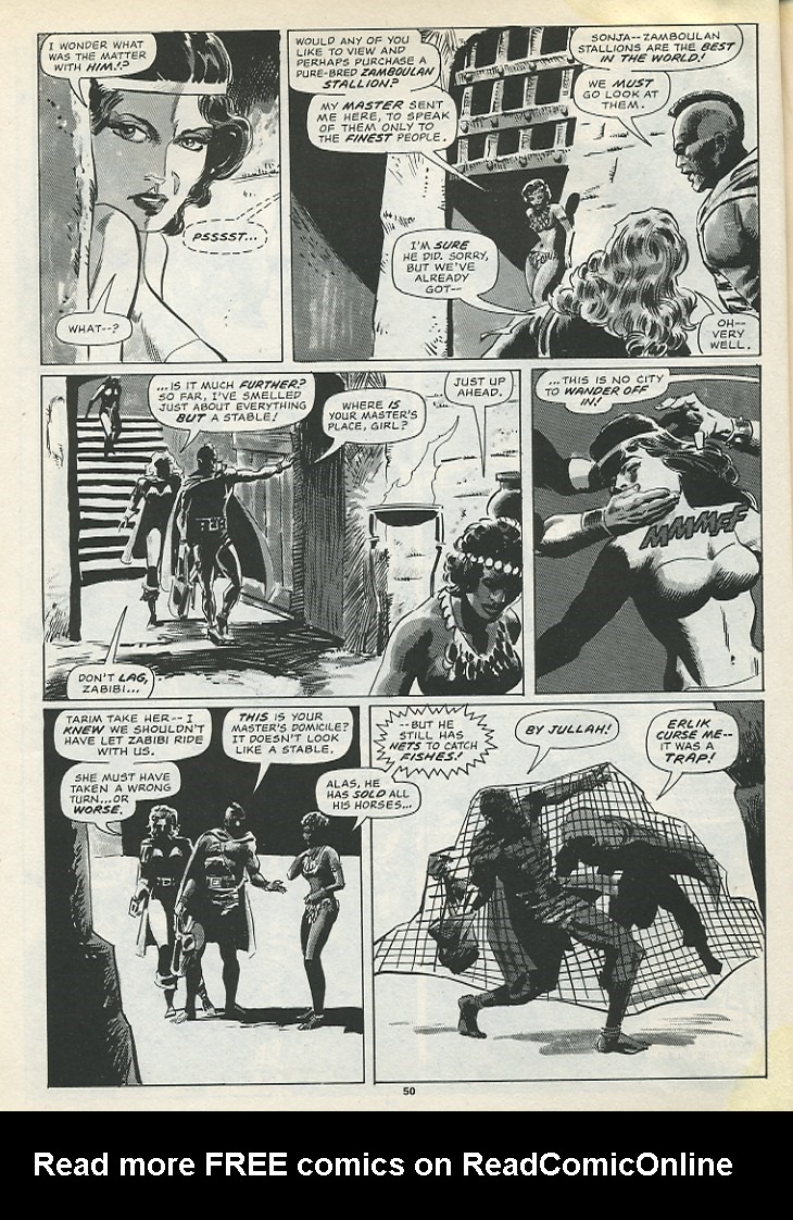 The Savage Sword Of Conan issue 195 - Page 52