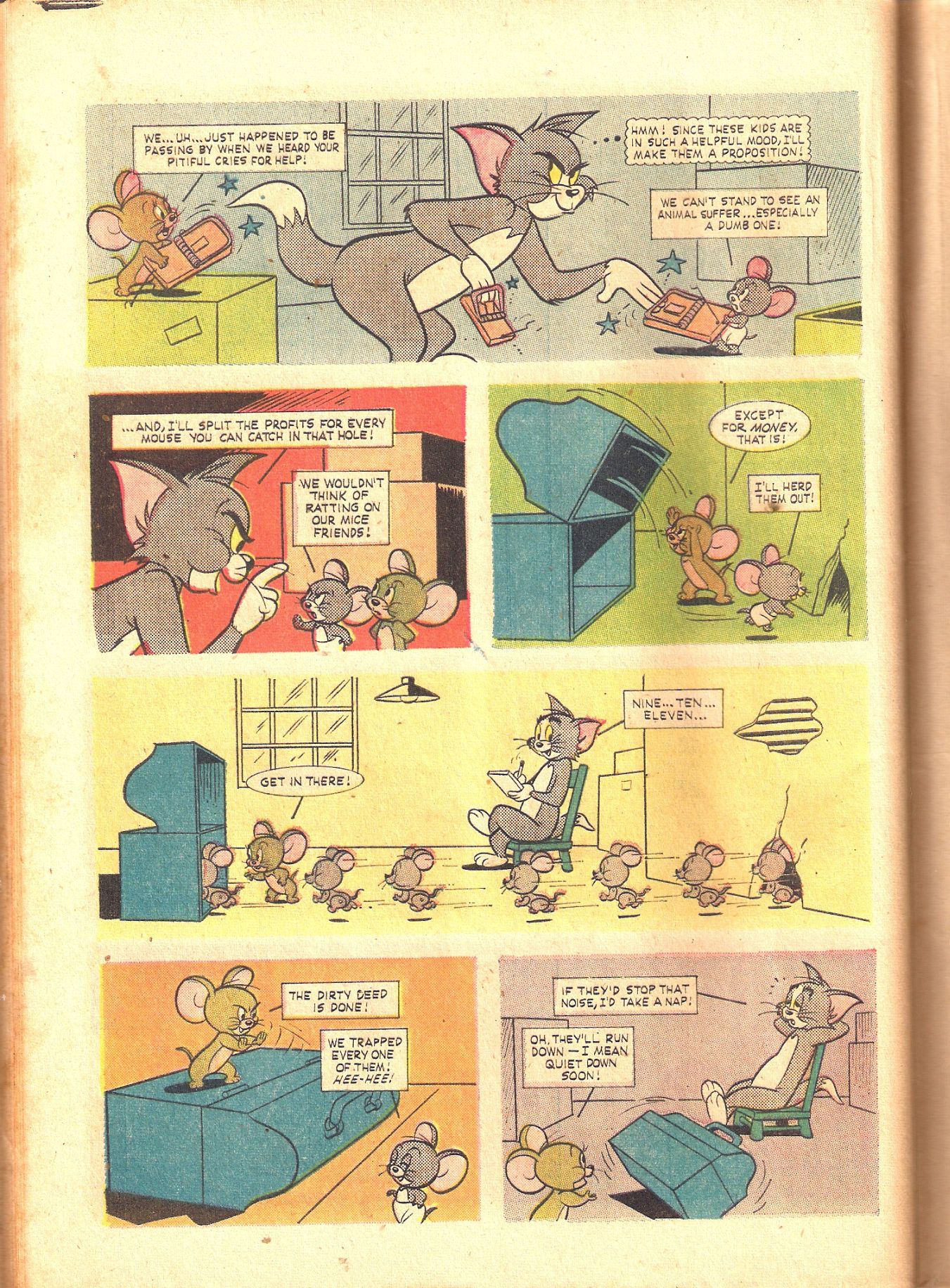 Read online Tom and Jerry comic -  Issue #214 - 80