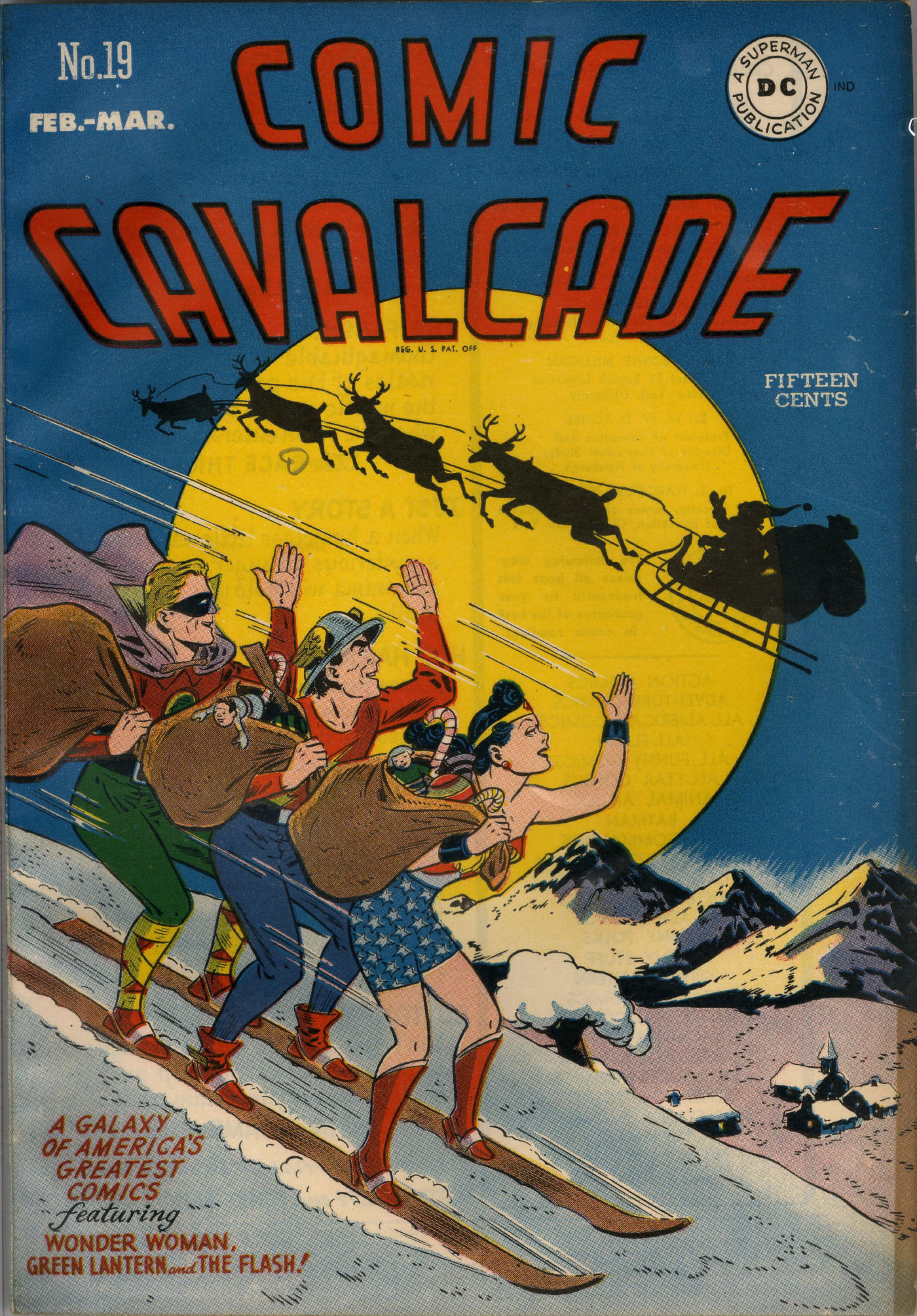 Read online Comic Cavalcade comic -  Issue #19 - 2