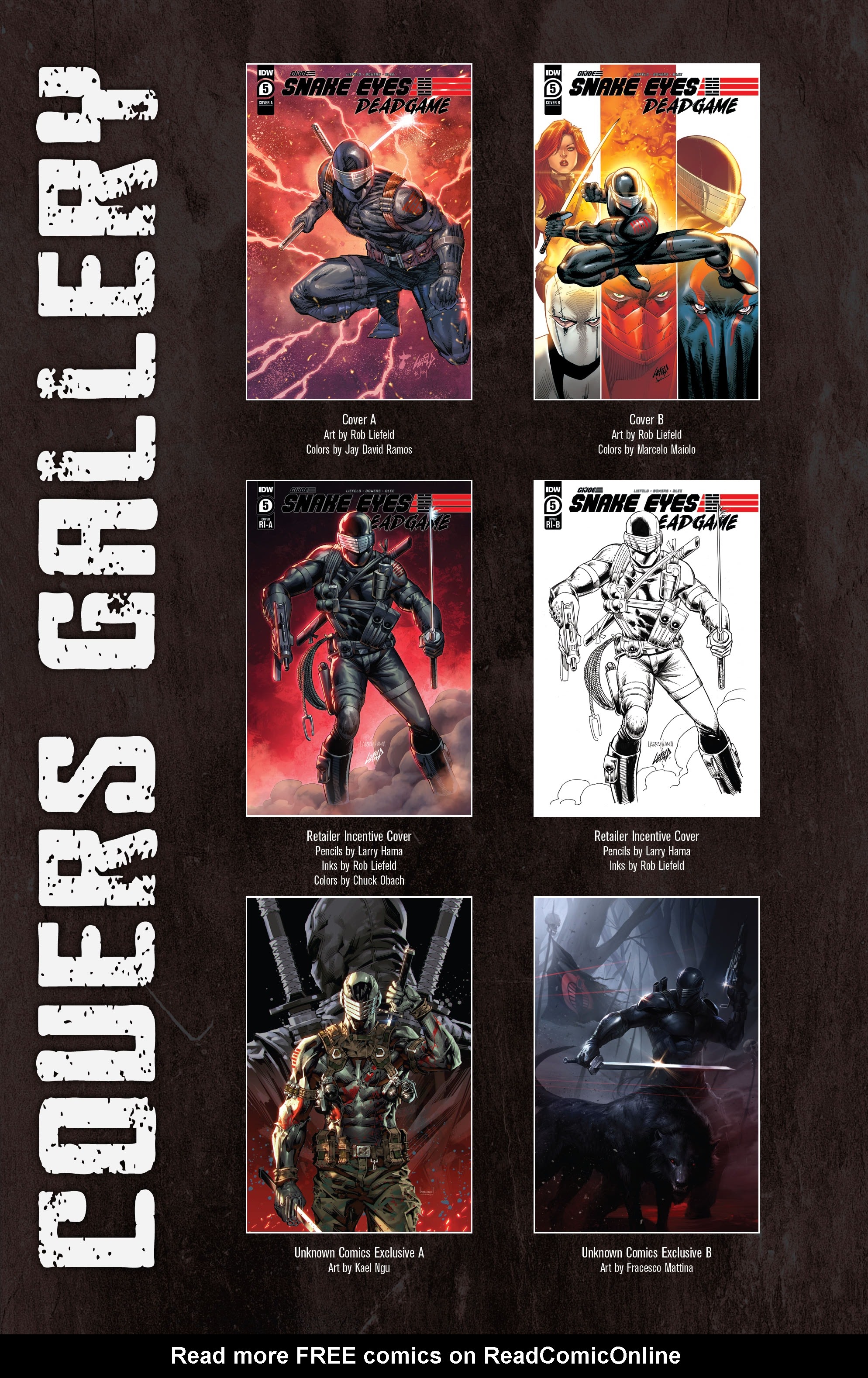Read online Snake Eyes: Deadgame comic -  Issue #5 - 26