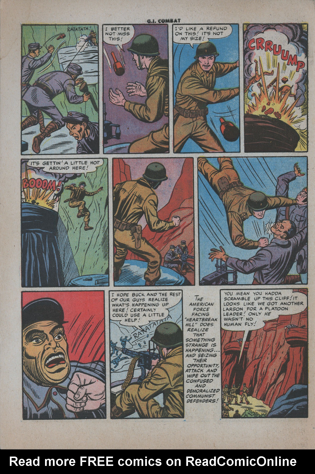 Read online G.I. Combat (1952) comic -  Issue #31 - 32