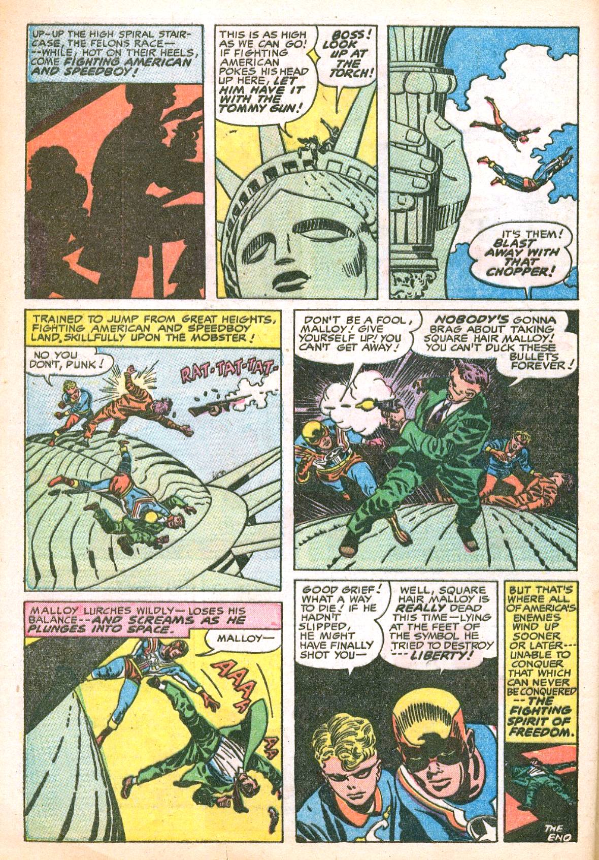 Read online Fighting American (1954) comic -  Issue #3 - 8