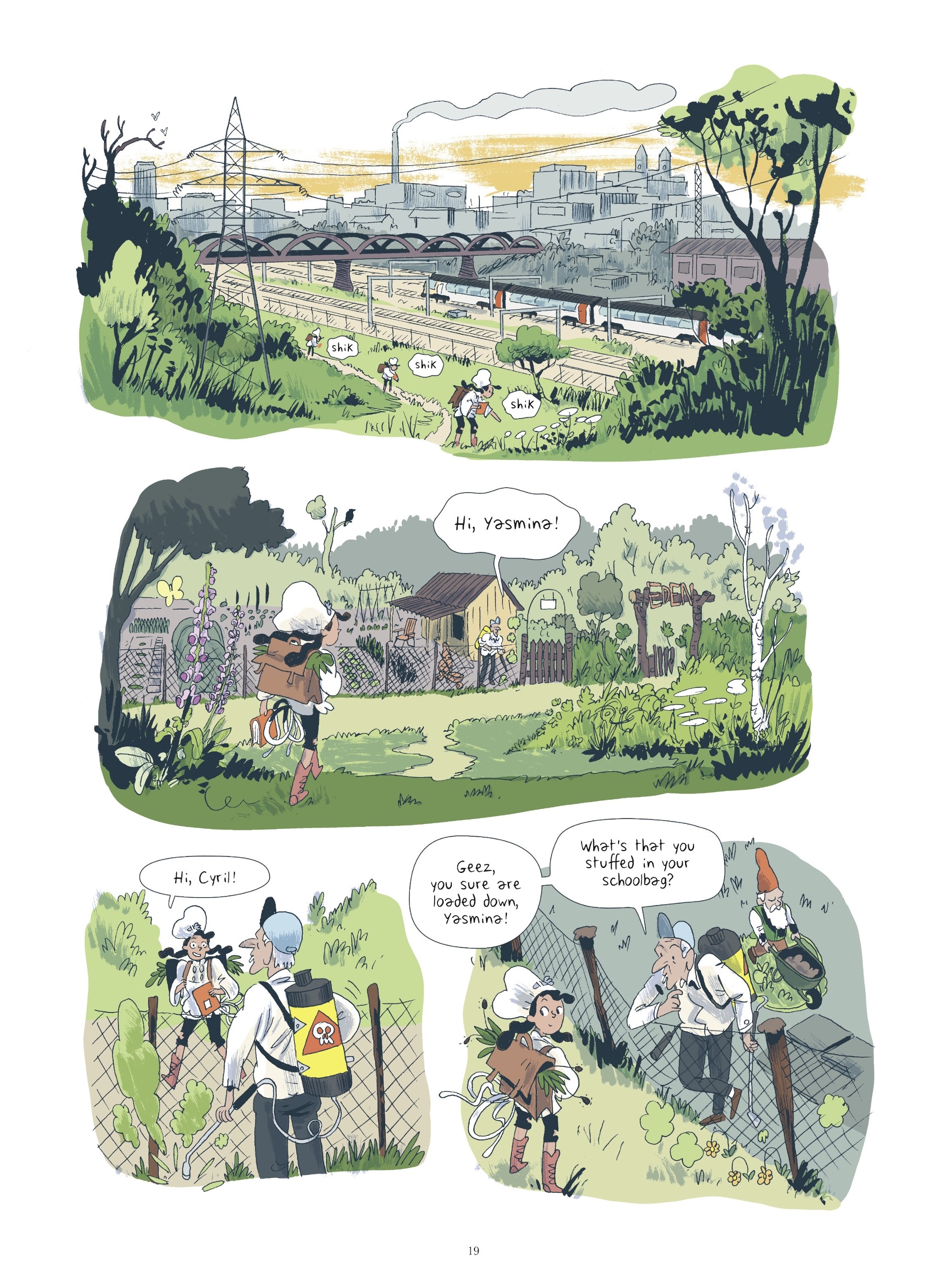 Read online Yasmina and the Potato Eaters comic -  Issue #1 - 21