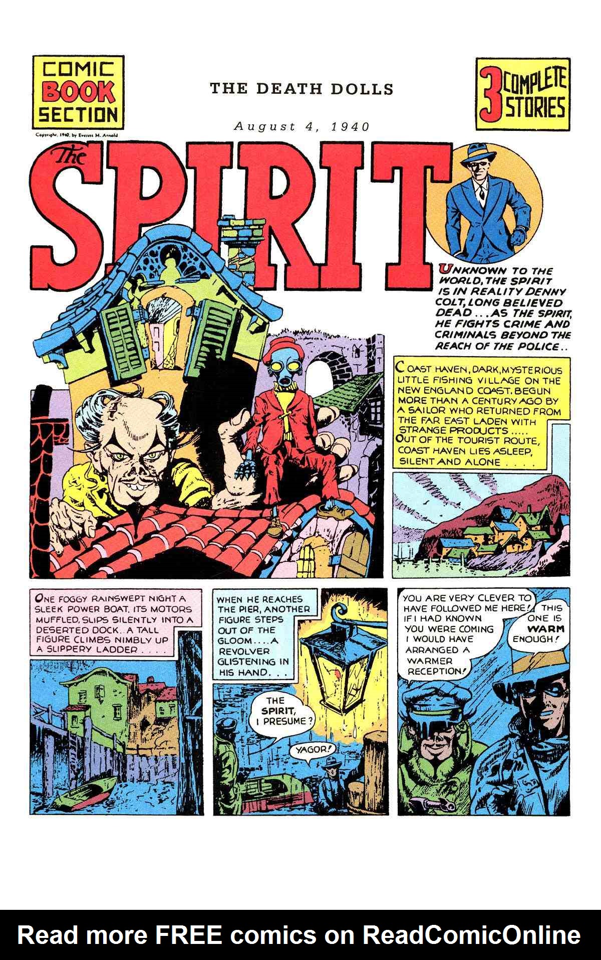 Read online Will Eisner's The Spirit Archives comic -  Issue # TPB 1 (Part 1) - 65