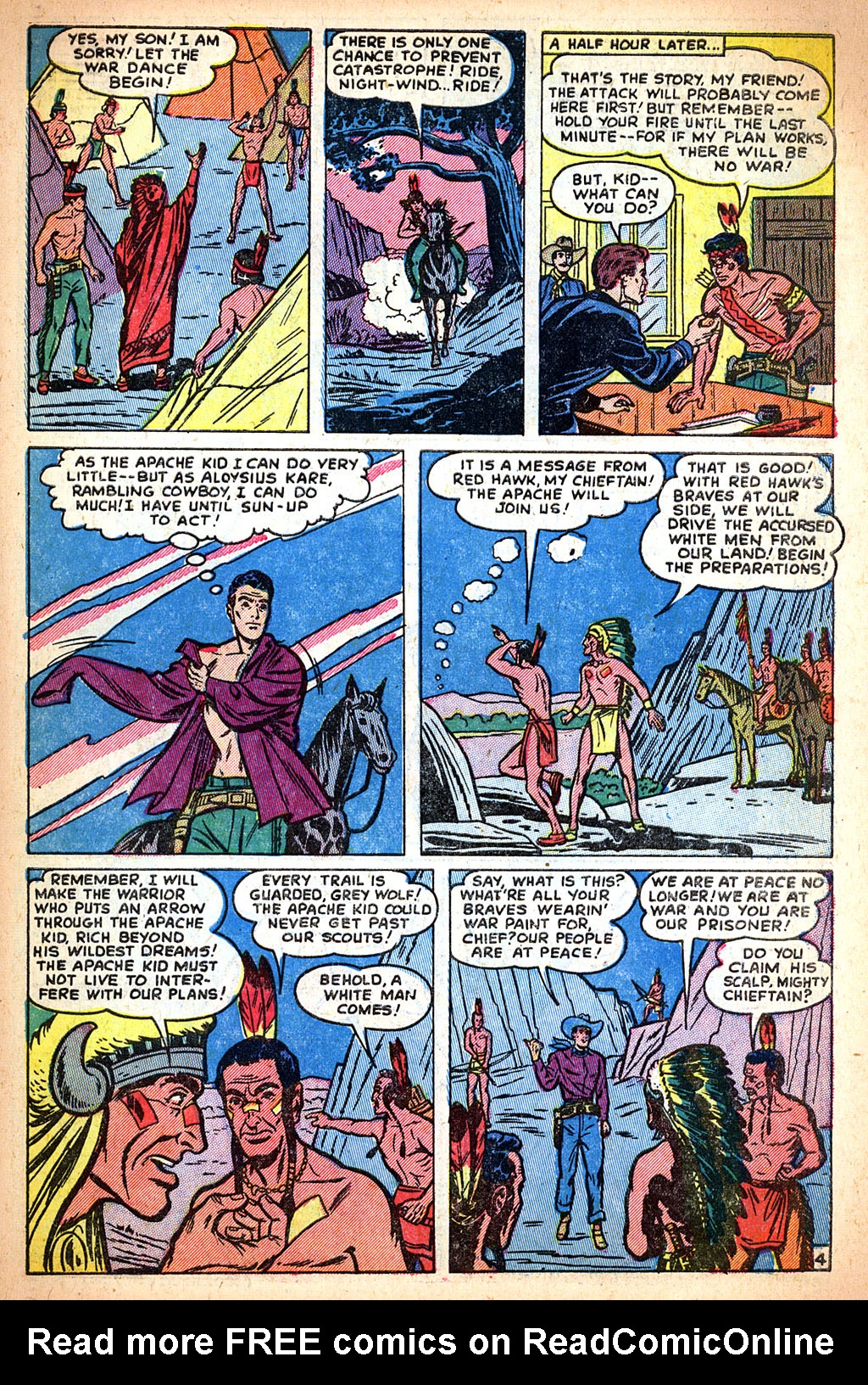 Read online Apache Kid comic -  Issue #12 - 27