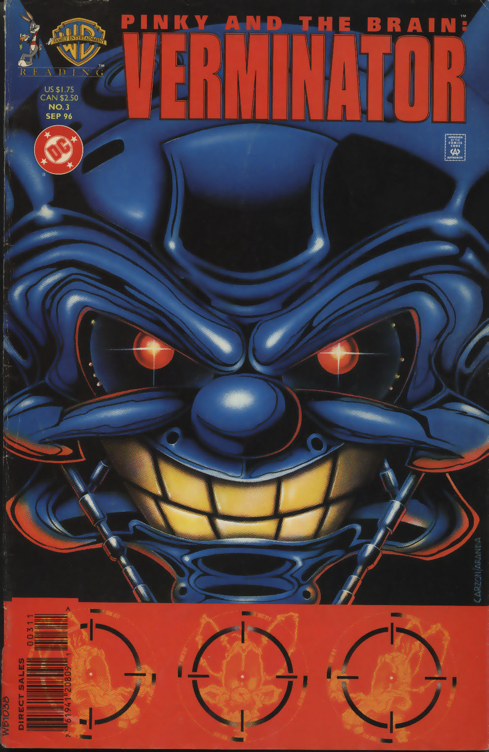 Read online Pinky and The Brain comic -  Issue #3 - 1