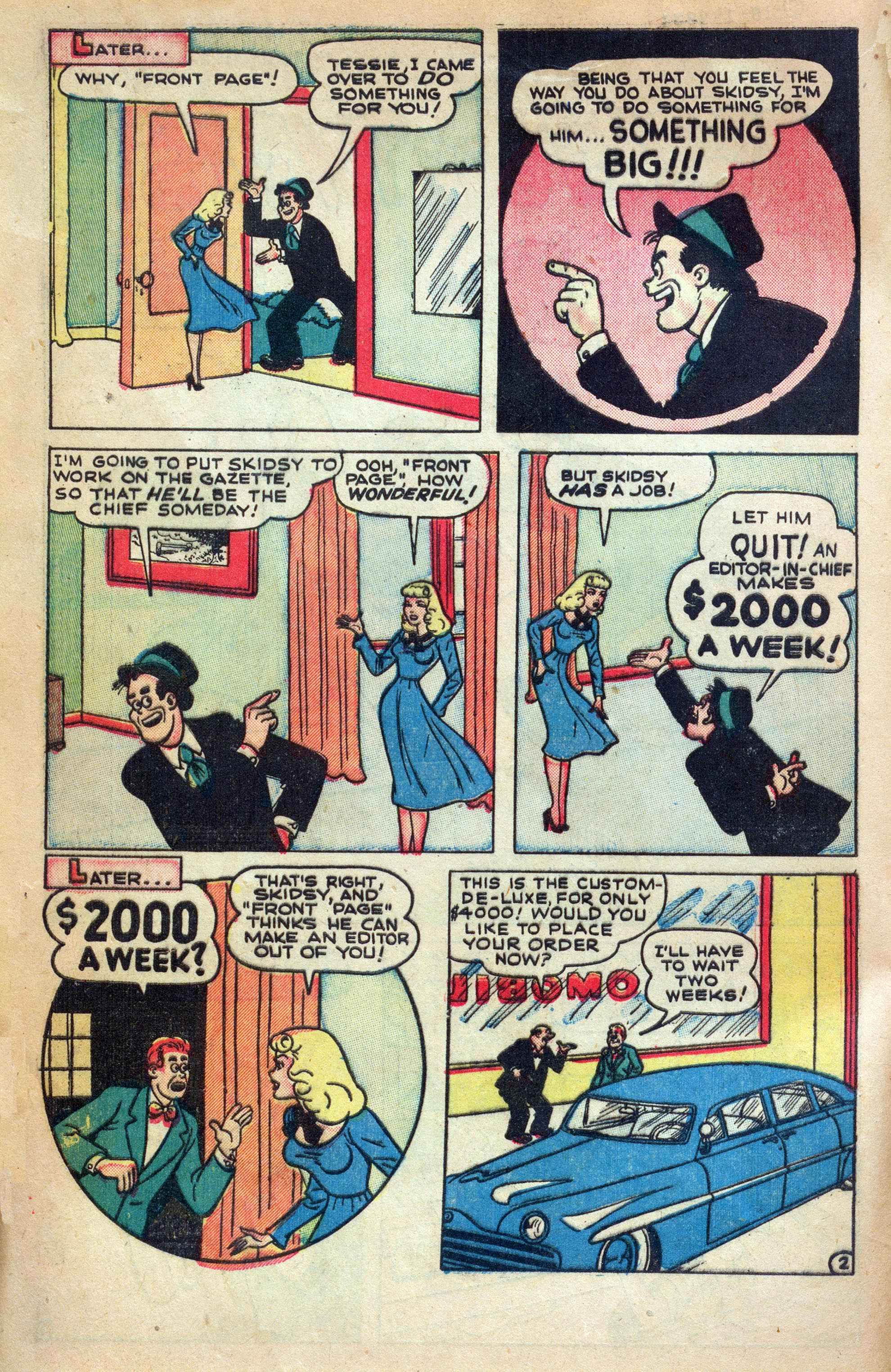 Read online Tessie the Typist comic -  Issue #23 - 4