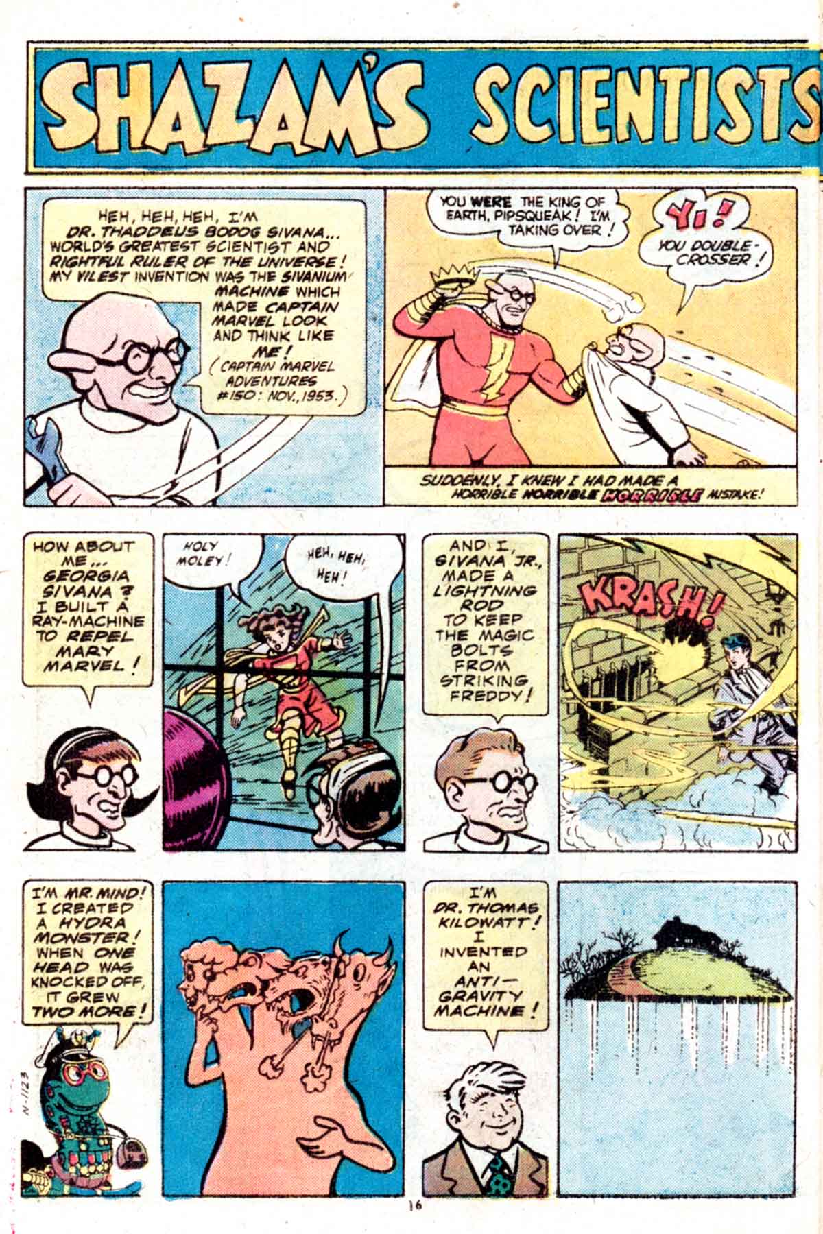 Read online Shazam! (1973) comic -  Issue #15 - 16