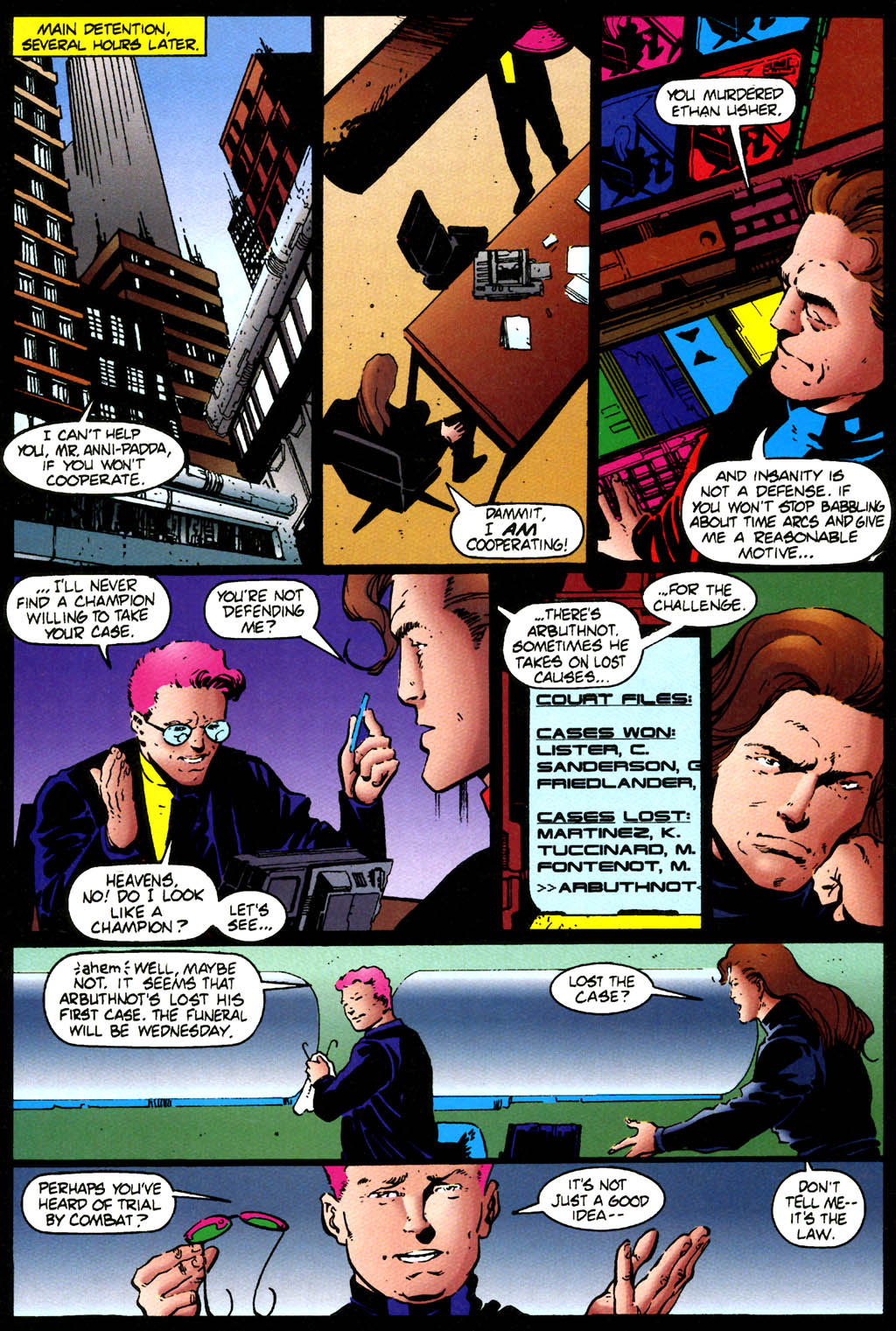 Read online Timewalker comic -  Issue #15 - 6