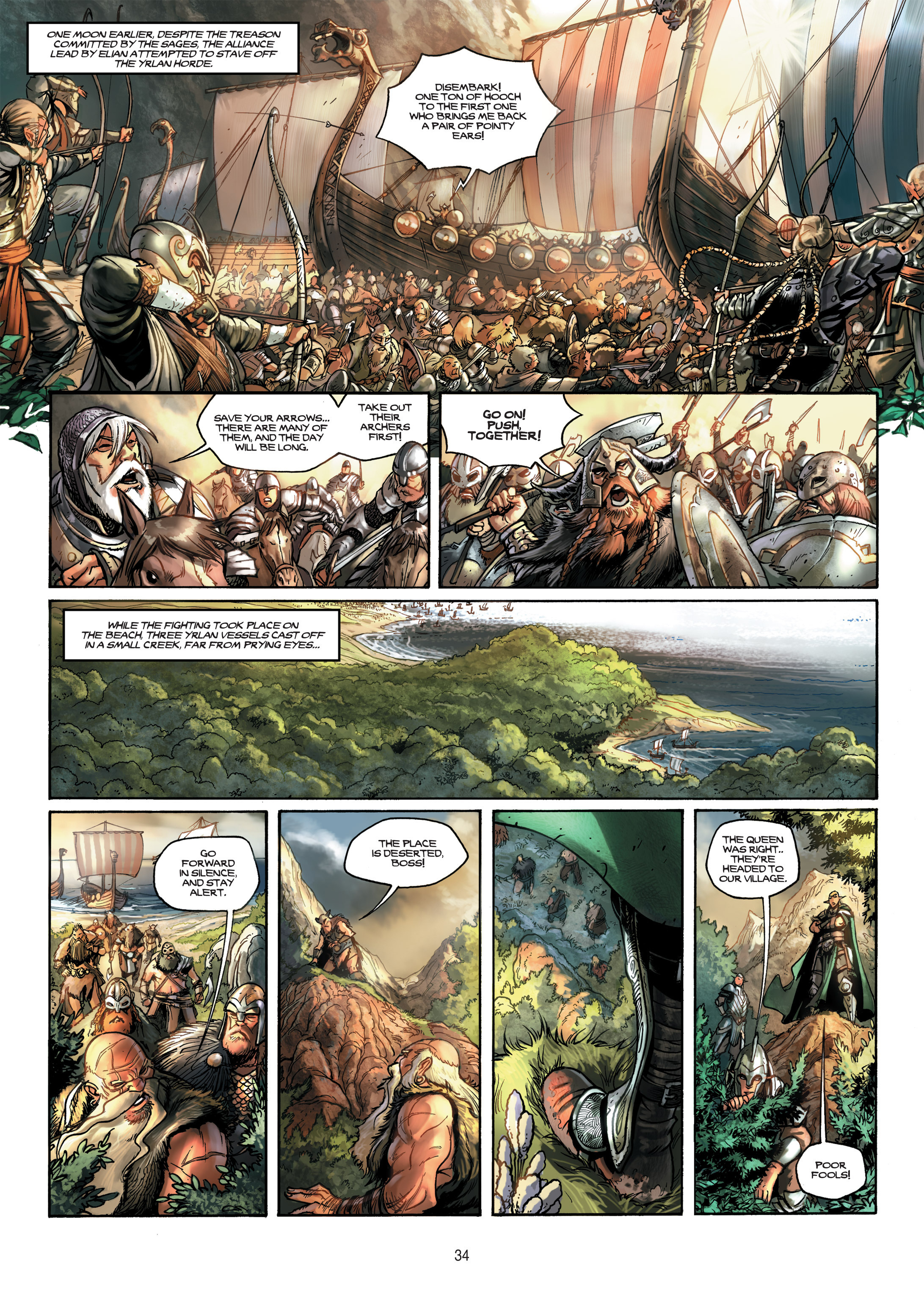 Read online Elves comic -  Issue #7 - 34