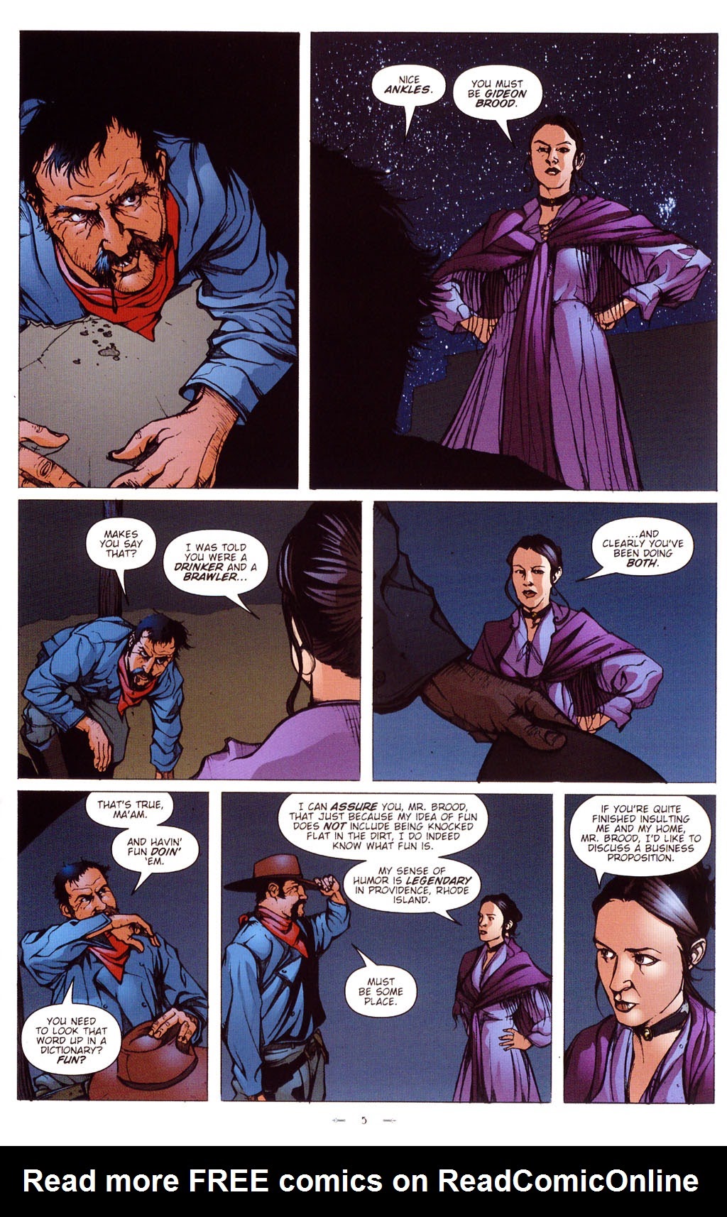 Read online Desperadoes: Banners of Gold comic -  Issue #1 - 7