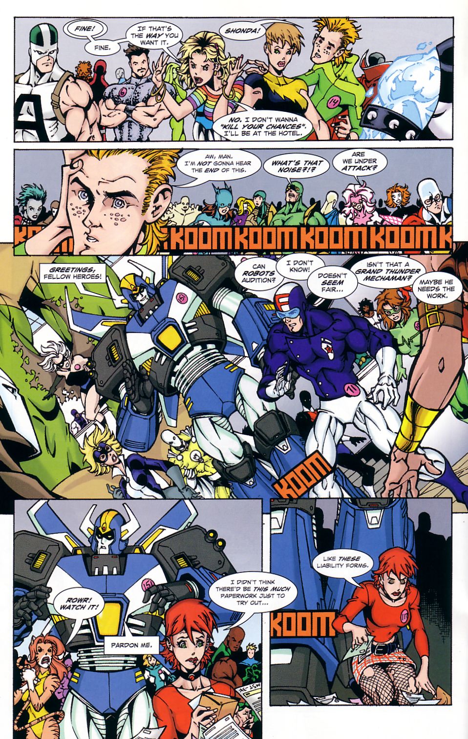 Read online Wildguard: Casting Call comic -  Issue #1 - 19