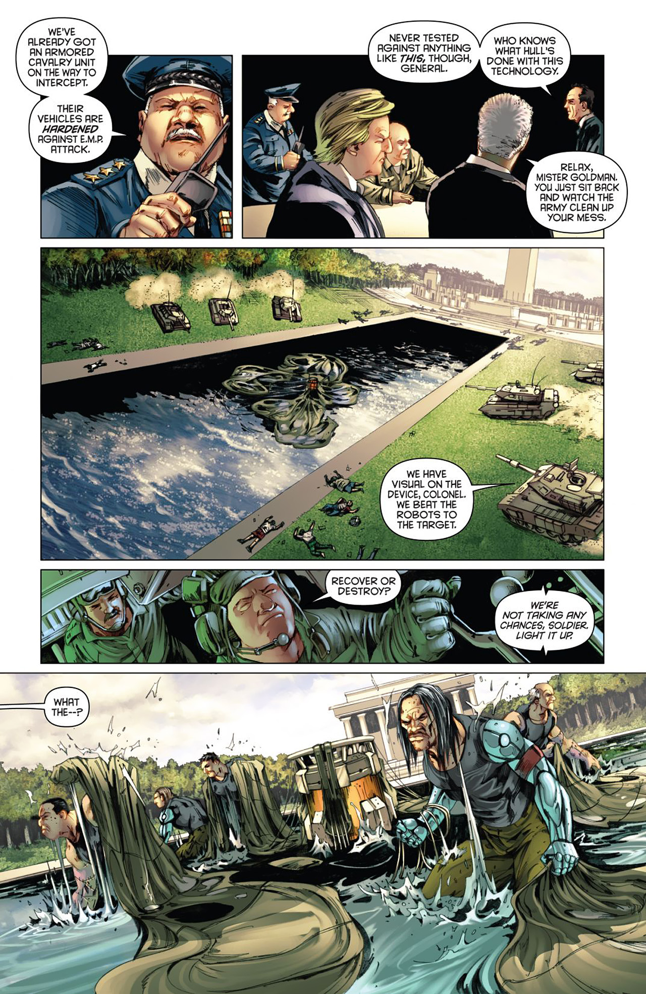 Read online Bionic Man comic -  Issue #9 - 18