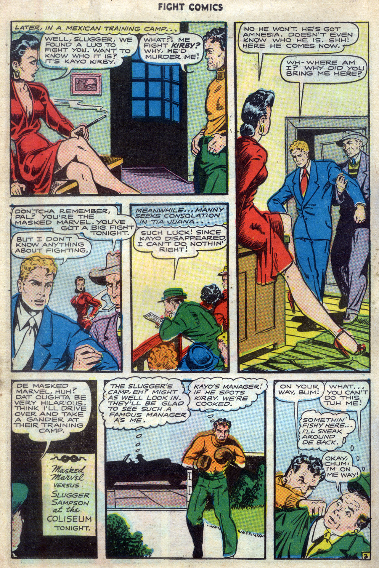 Read online Fight Comics comic -  Issue #45 - 22