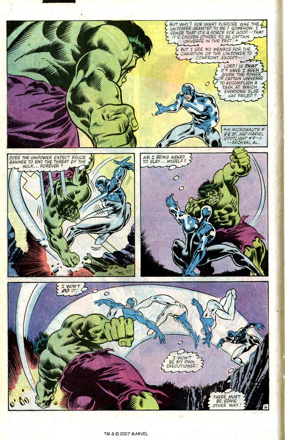 The Incredible Hulk (1968) issue Annual 1981 - Page 22